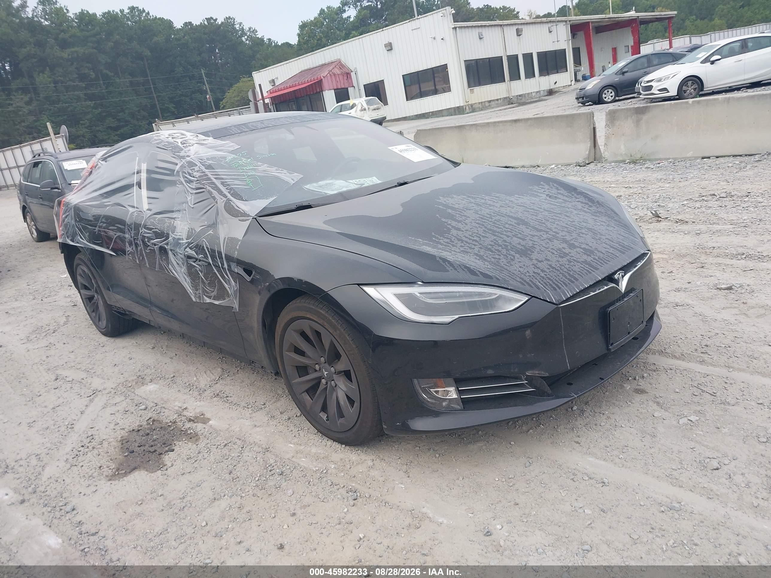 2018 Tesla Model s VIN 5YJSA1E2XJF273374 IAAI salvage auction — All Over, Salvage (Idaho), sold $7,000 on 2026-10-08 (photo 1)