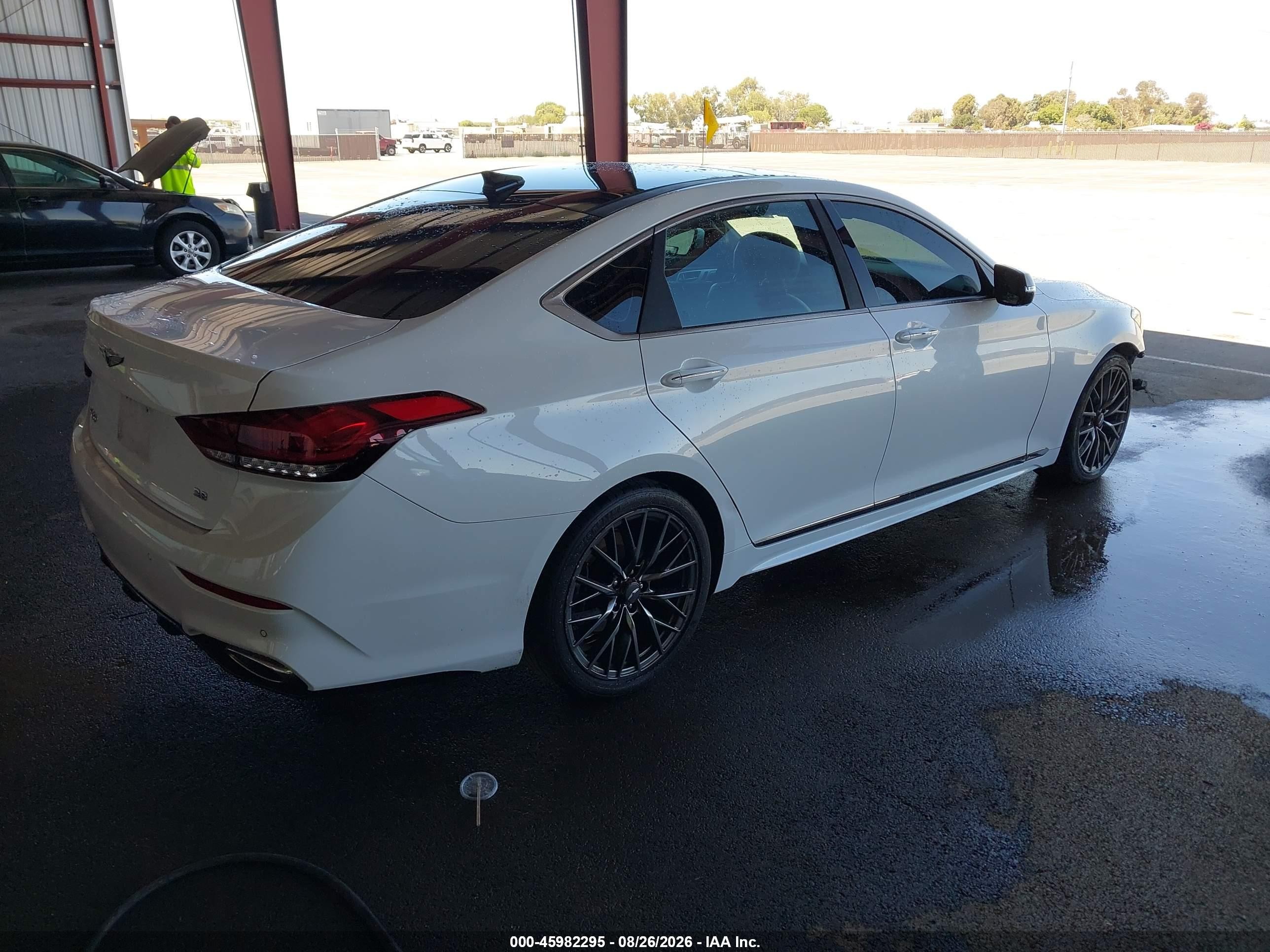2019 Genesis G80 VIN KMTFN4JE5KU315189 IAAI salvage auction — Front End, Salvage (California), sold $4,000 on 2026-09-24 (photo 4)