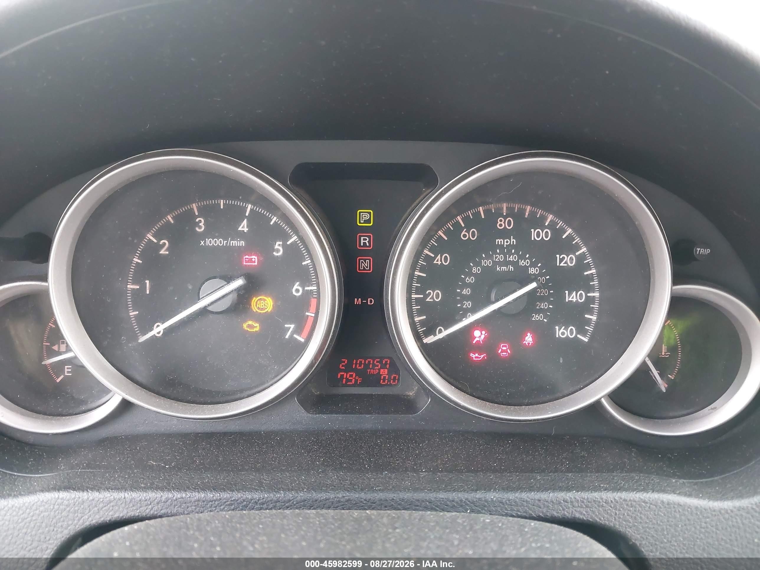 2013 Mazda 6 VIN 1YVHZ8BH4D5M12015 IAAI salvage auction — Front End, Salvage (California), sold $575 on 2026-09-19 (photo 7)