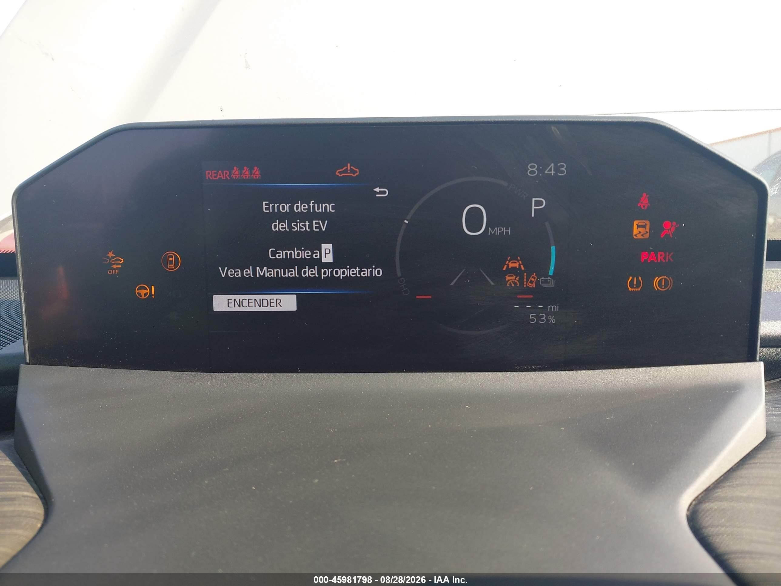 2026 Toyota C-hr VIN JTMAAAAD5TJ012961 IAAI salvage auction — Unknown, Bill Of Sale (Washington), sold $9,300 on 2026-09-18 (photo 7)