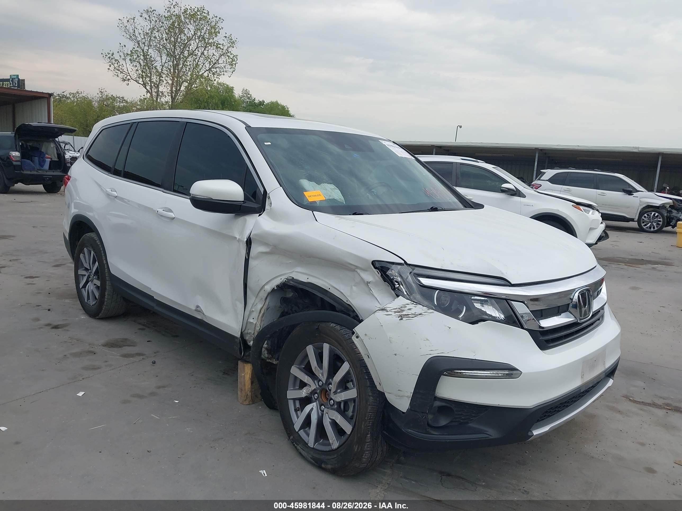 2022 Honda Pilot VIN 5FNYF5H56NB038565 — IAAI salvage auction photo