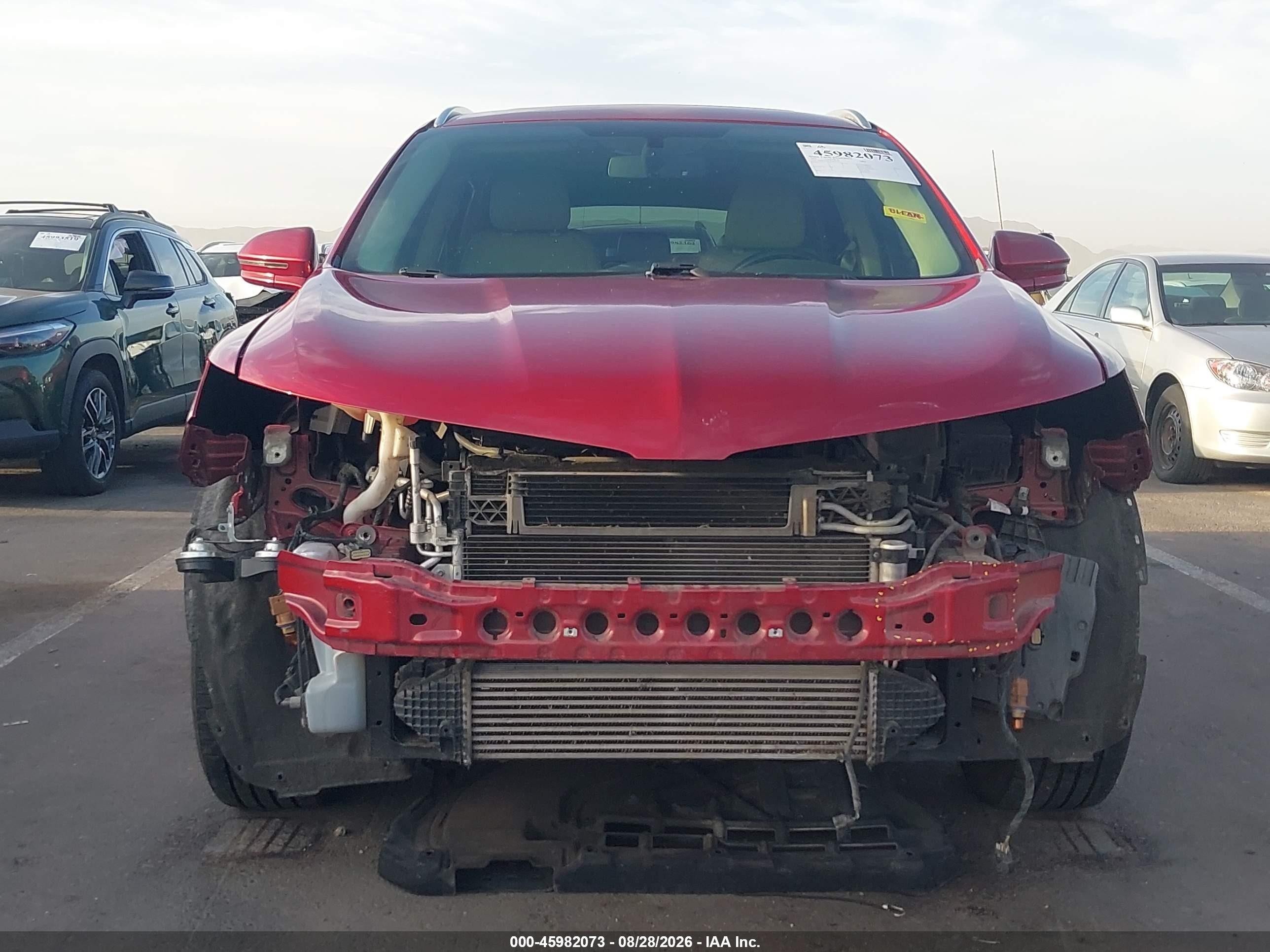 2015 Lincoln Mkc VIN 5LMCJ1A97FUJ32339 IAAI salvage auction — Front End, Salvage (Arizona), sold $1,100 on 2026-09-12 (photo 6)