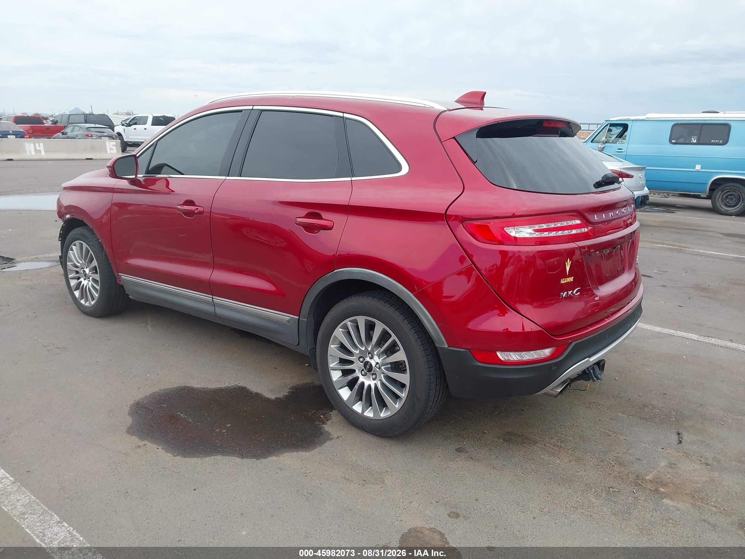 2015 Lincoln Mkc VIN 5LMCJ1A97FUJ32339 IAAI salvage auction — Front End, Salvage (Arizona), sold $1,100 on 2026-09-12 (photo 3)