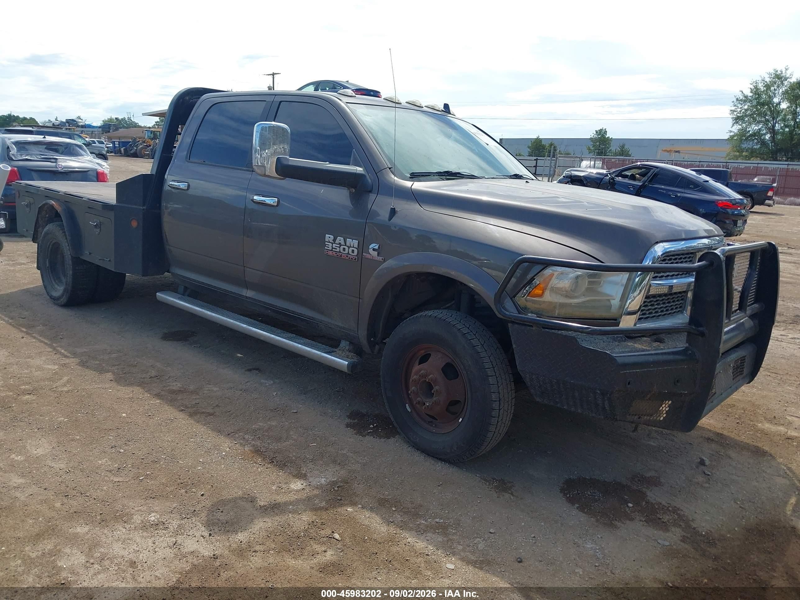 2018 Dodge Ram 3500 VIN 3C63RRJL3JG221080 — IAAI salvage auction photo