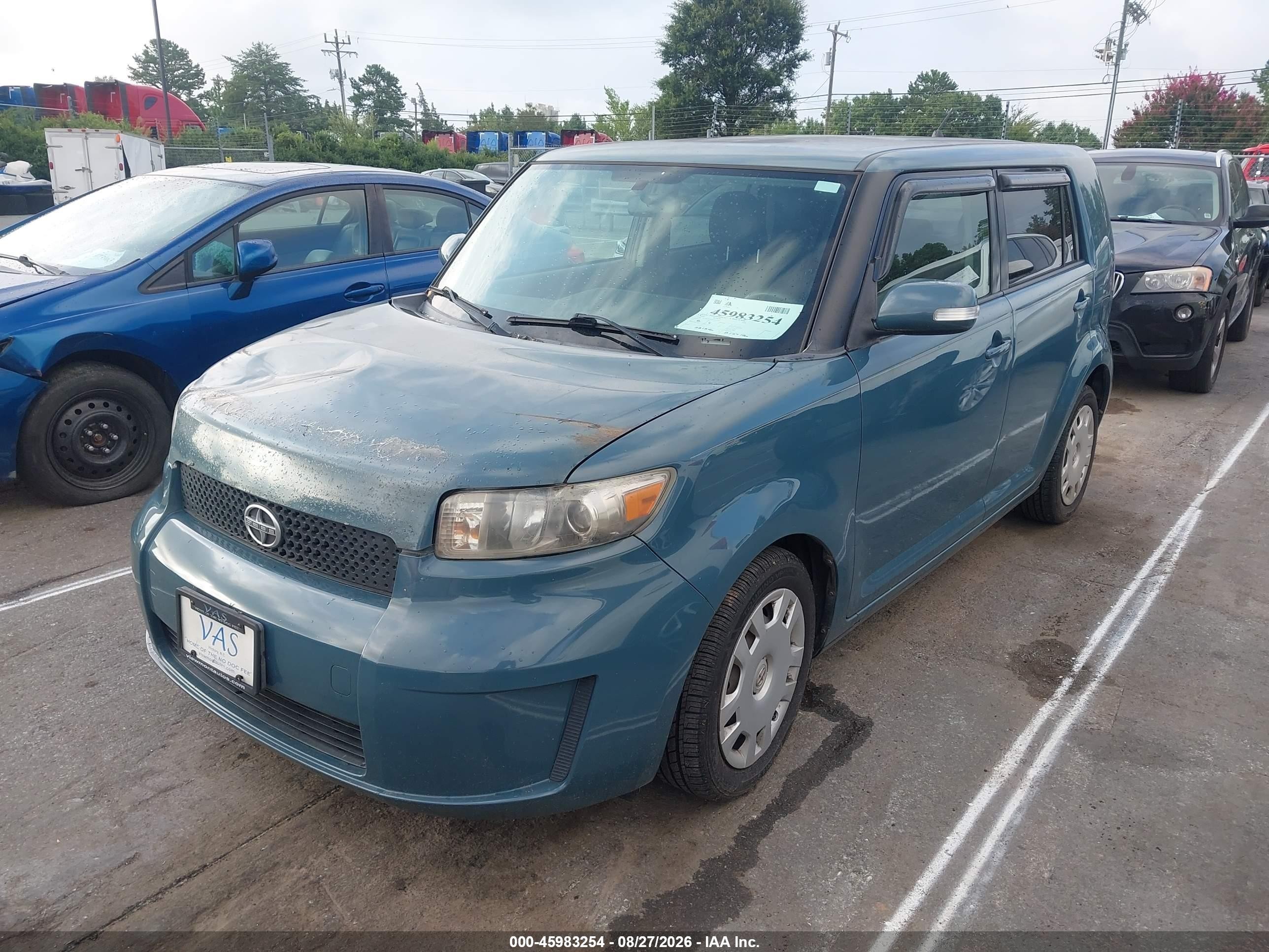 2009 Scion xB VIN JTLKE50E691061593 IAAI salvage auction — Front End, Salvage (North Carolina), sold $450 on 2026-09-23 (photo 2)