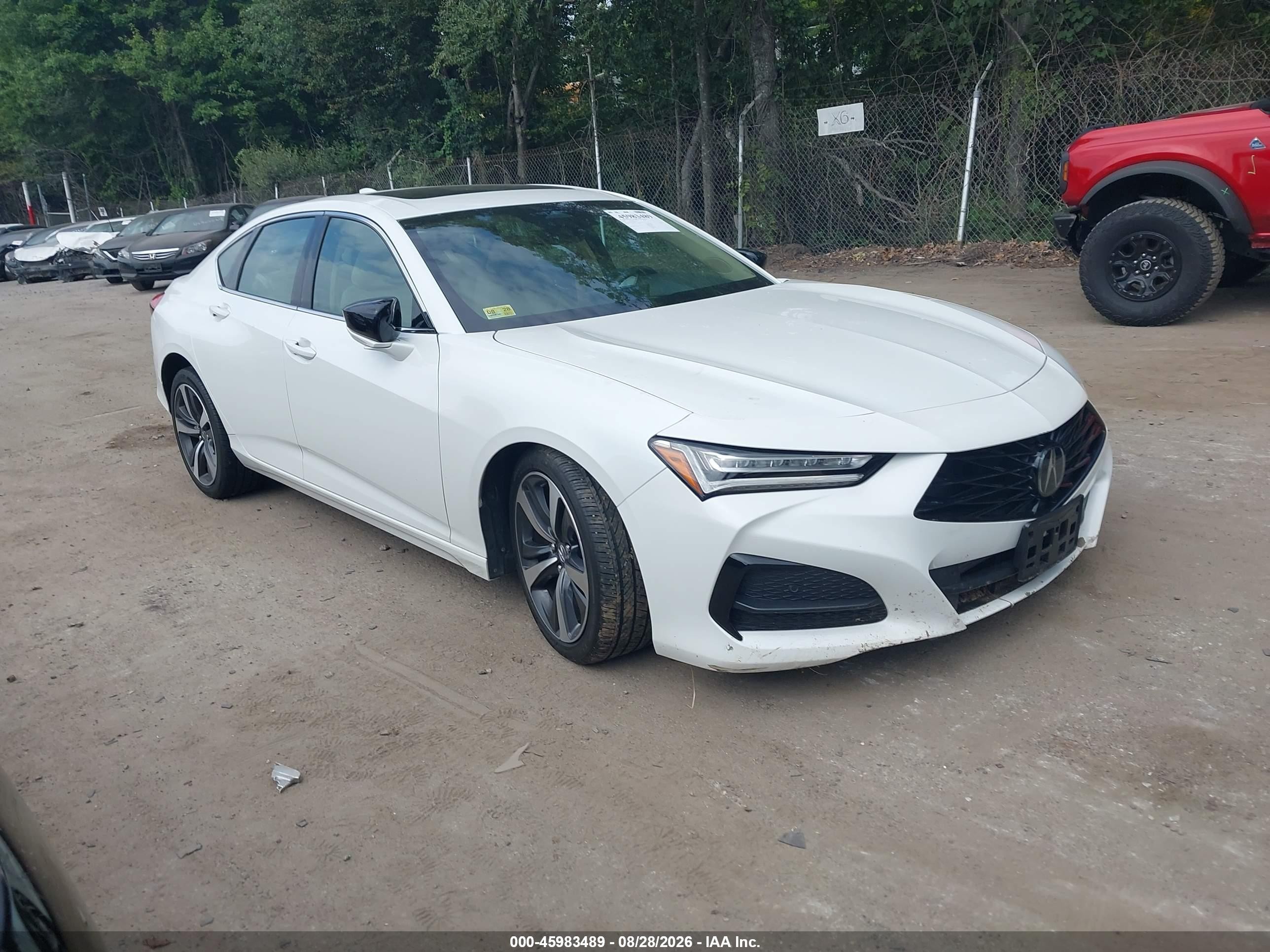 2024 Acura TLX VIN 19UUB5F46RA001021 — IAAI salvage auction photo