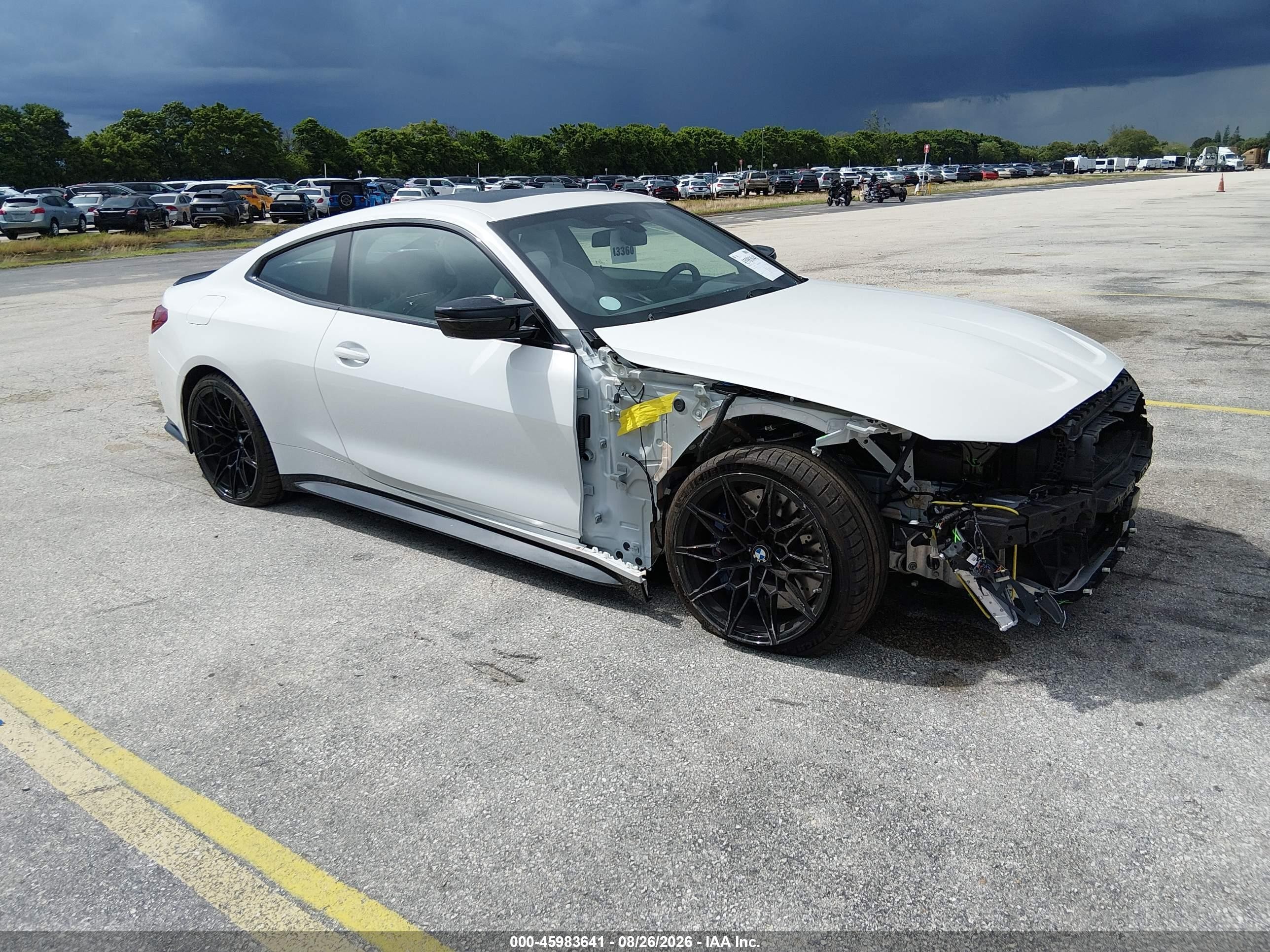 2026 BMW VIN WBS33HK09VCY33729 IAAI salvage auction — Unknown, Clear (Florida), sold $56,125 on 2026-09-02 (photo 1)