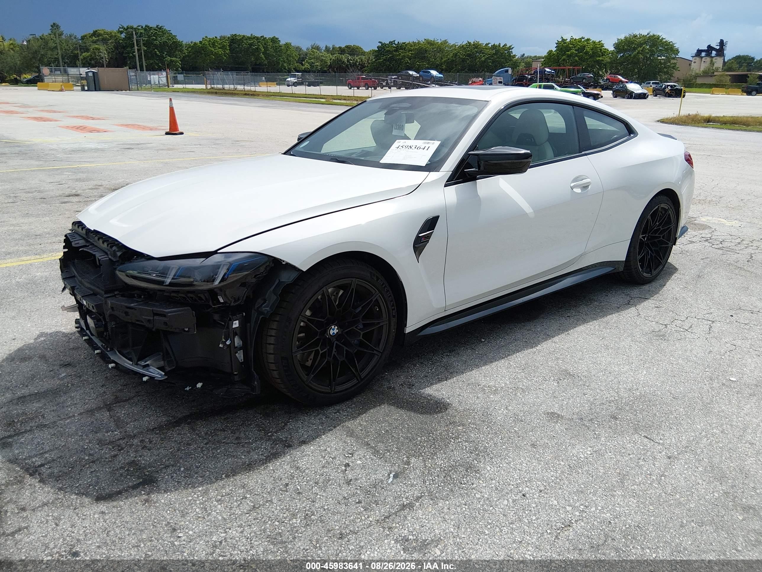 2026 BMW VIN WBS33HK09VCY33729 IAAI salvage auction — Unknown, Clear (Florida), sold $56,125 on 2026-09-02 (photo 2)