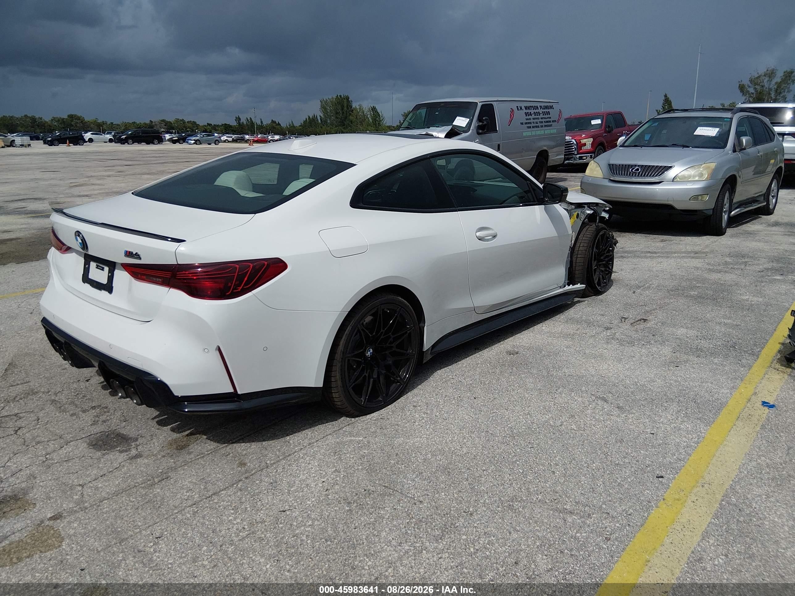 2026 BMW VIN WBS33HK09VCY33729 IAAI salvage auction — Unknown, Clear (Florida), sold $56,125 on 2026-09-02 (photo 4)