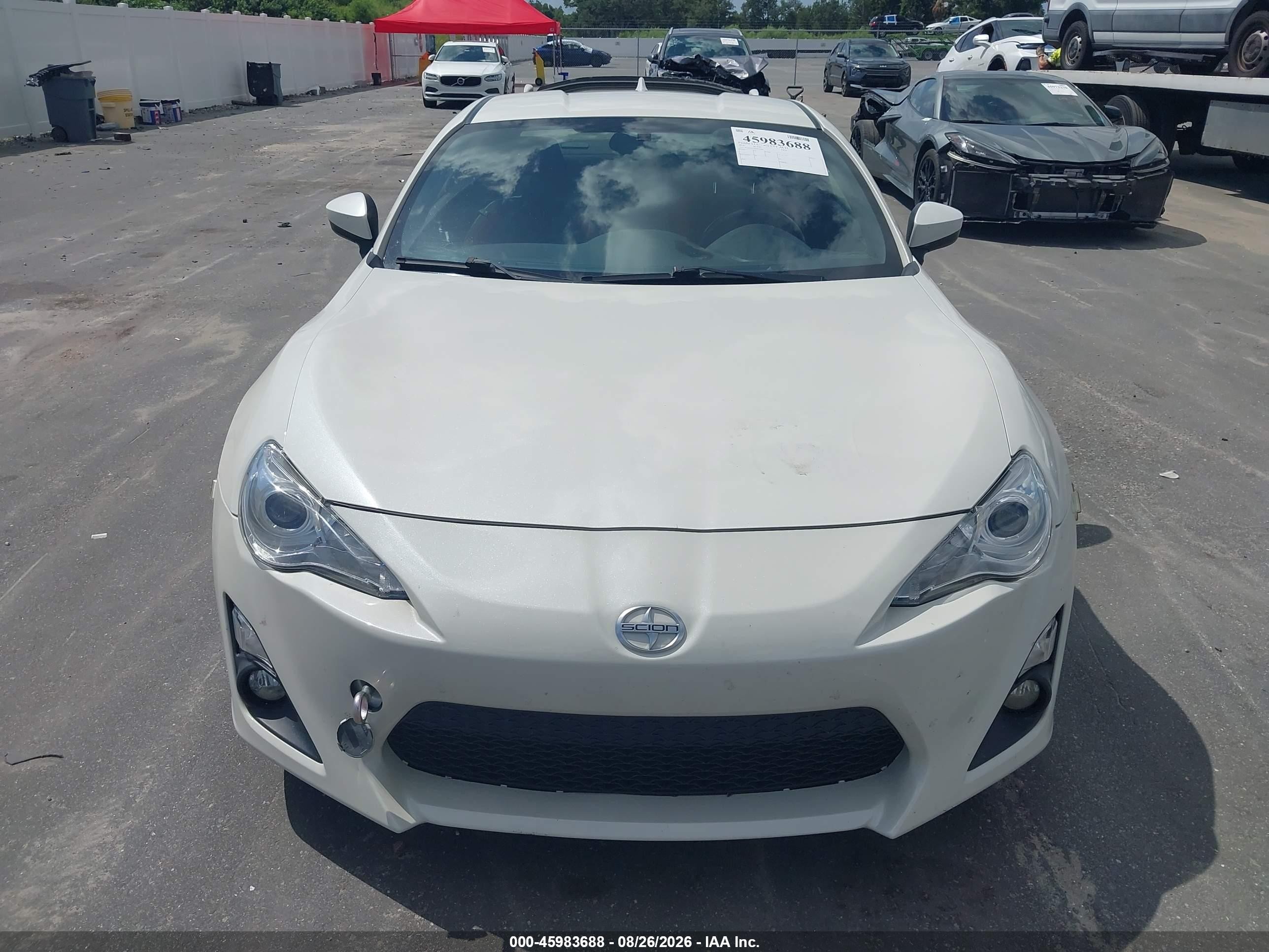 2016 Scion Fr-s VIN JF1ZNAA14G8702989 IAAI salvage auction — Normal Wear, Clear (Florida), sold $3,825 on 2026-09-10 (photo 6)