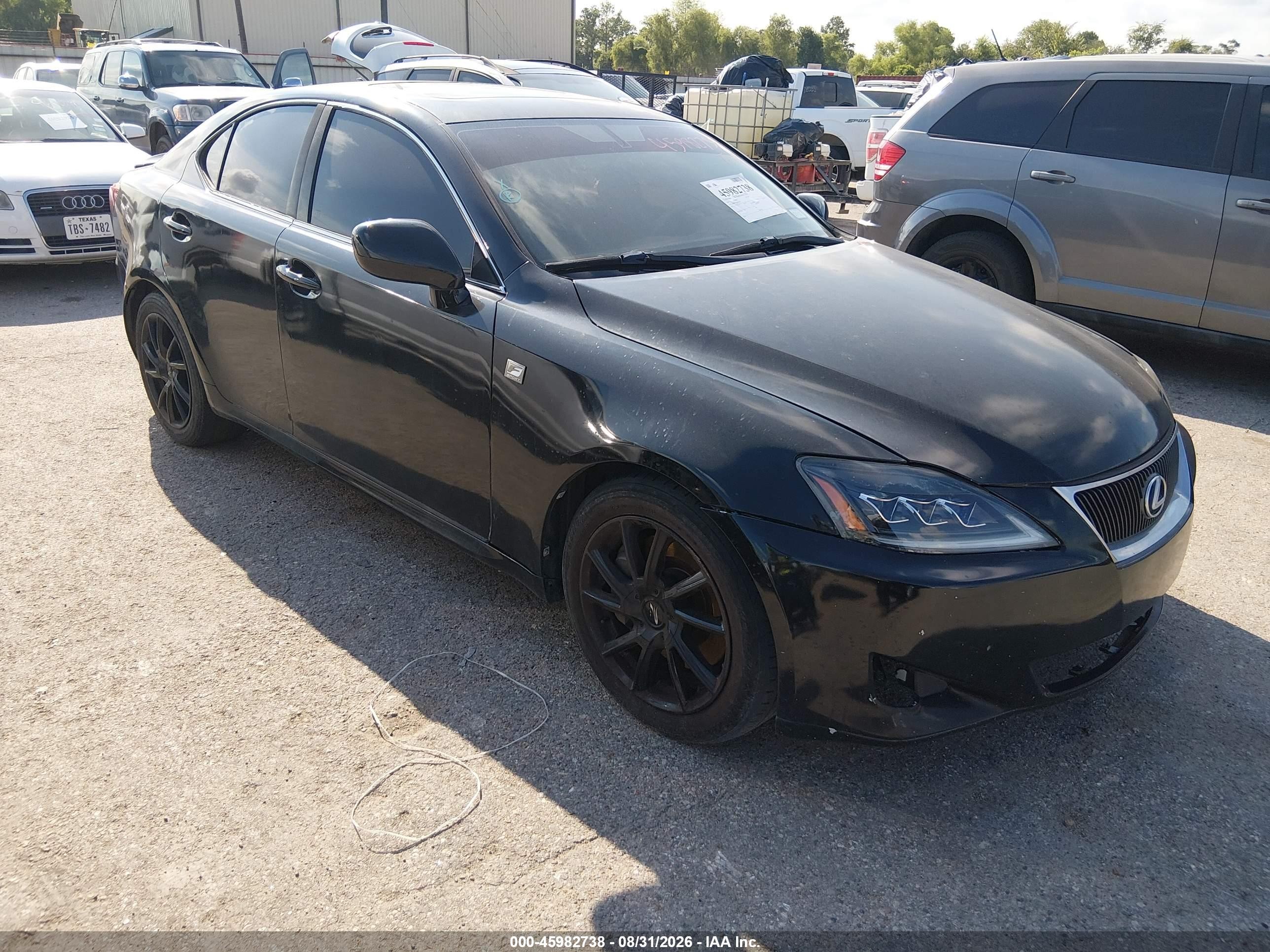 2011 Lexus Is 350 VIN JTHBE5C25B5027042 IAAI salvage auction — Normal Wear, Original (Texas), sold $2,950 on 2026-09-27 (photo 1)