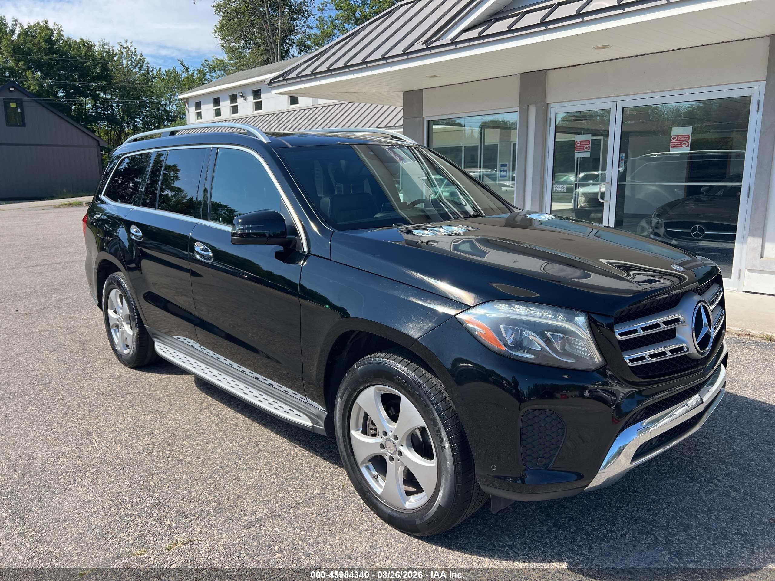 2017 Mercedes-Benz GLS-Class VIN 4JGDF6EE0HA786116 — IAAI salvage auction photo