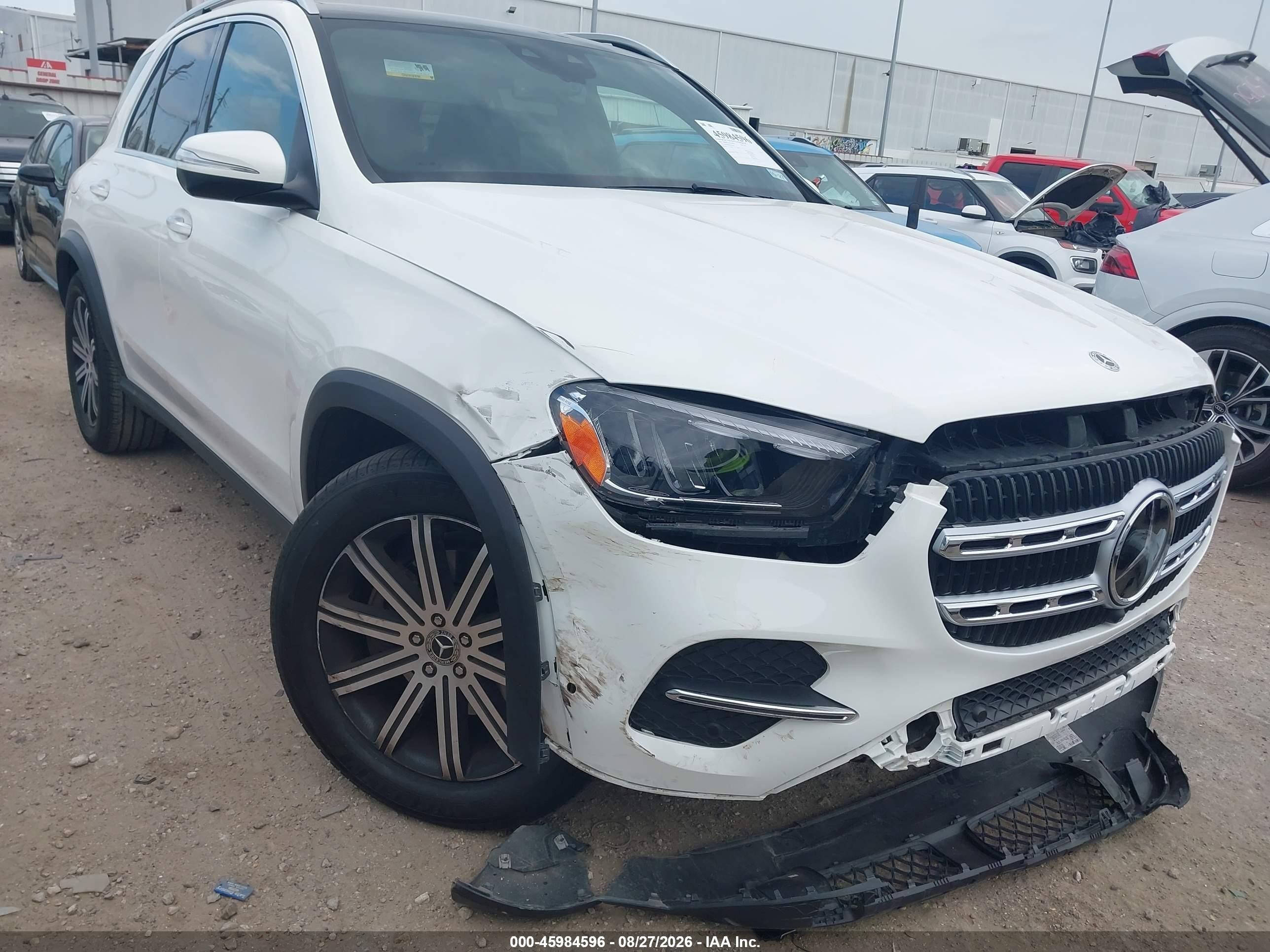 2026 Mercedes-Benz GLE-Class VIN 4JGFB4EB9TB567091 — IAAI salvage auction photo