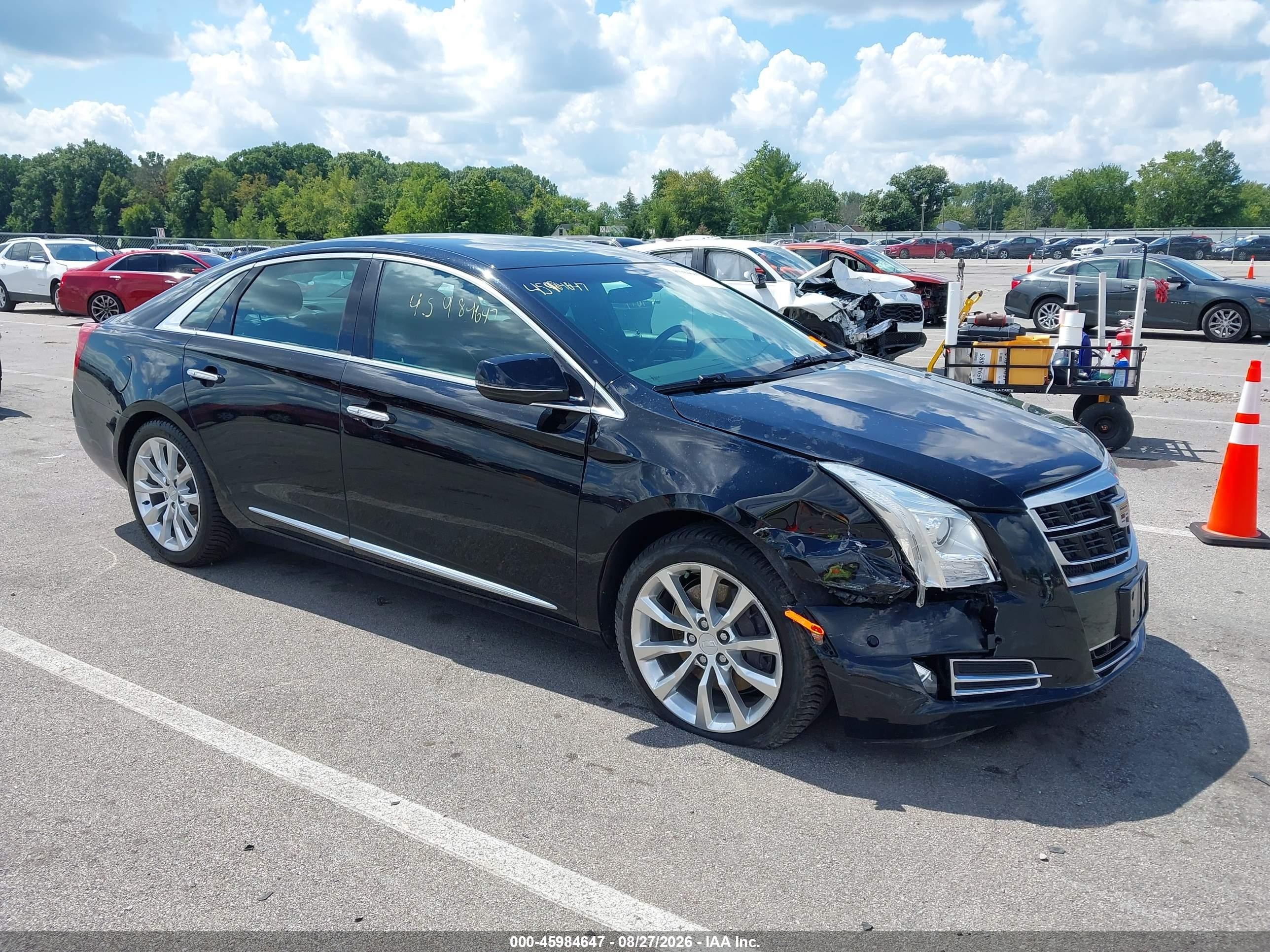 2016 Cadillac Xts VIN 2G61M5S39G9100209 IAAI salvage auction — Unknown, Clear (Indiana), sold $3,900 on 2026-10-08 (photo 1)