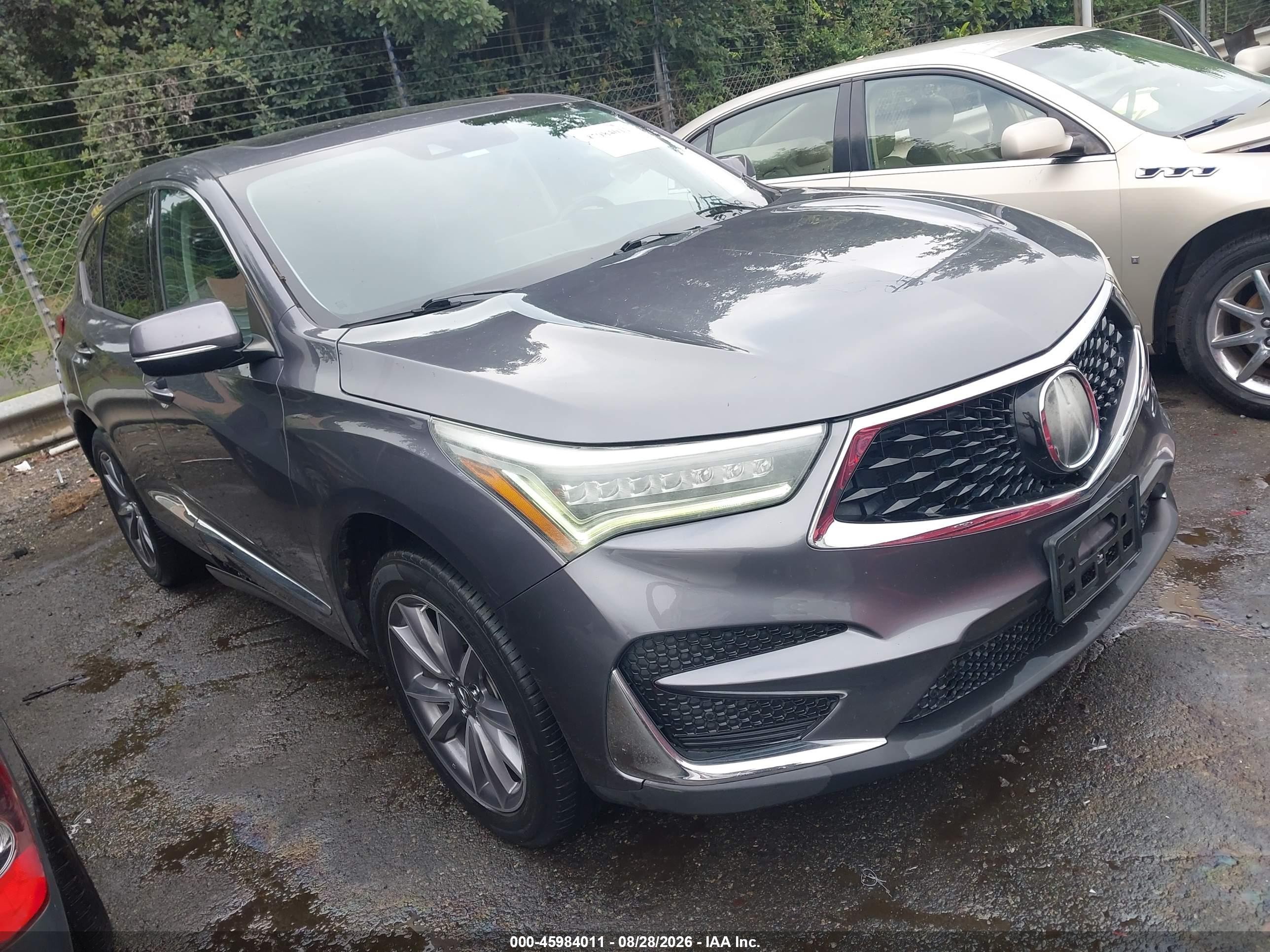 2019 Acura RDX VIN 5J8TC1H50KL012470 — IAAI salvage auction photo