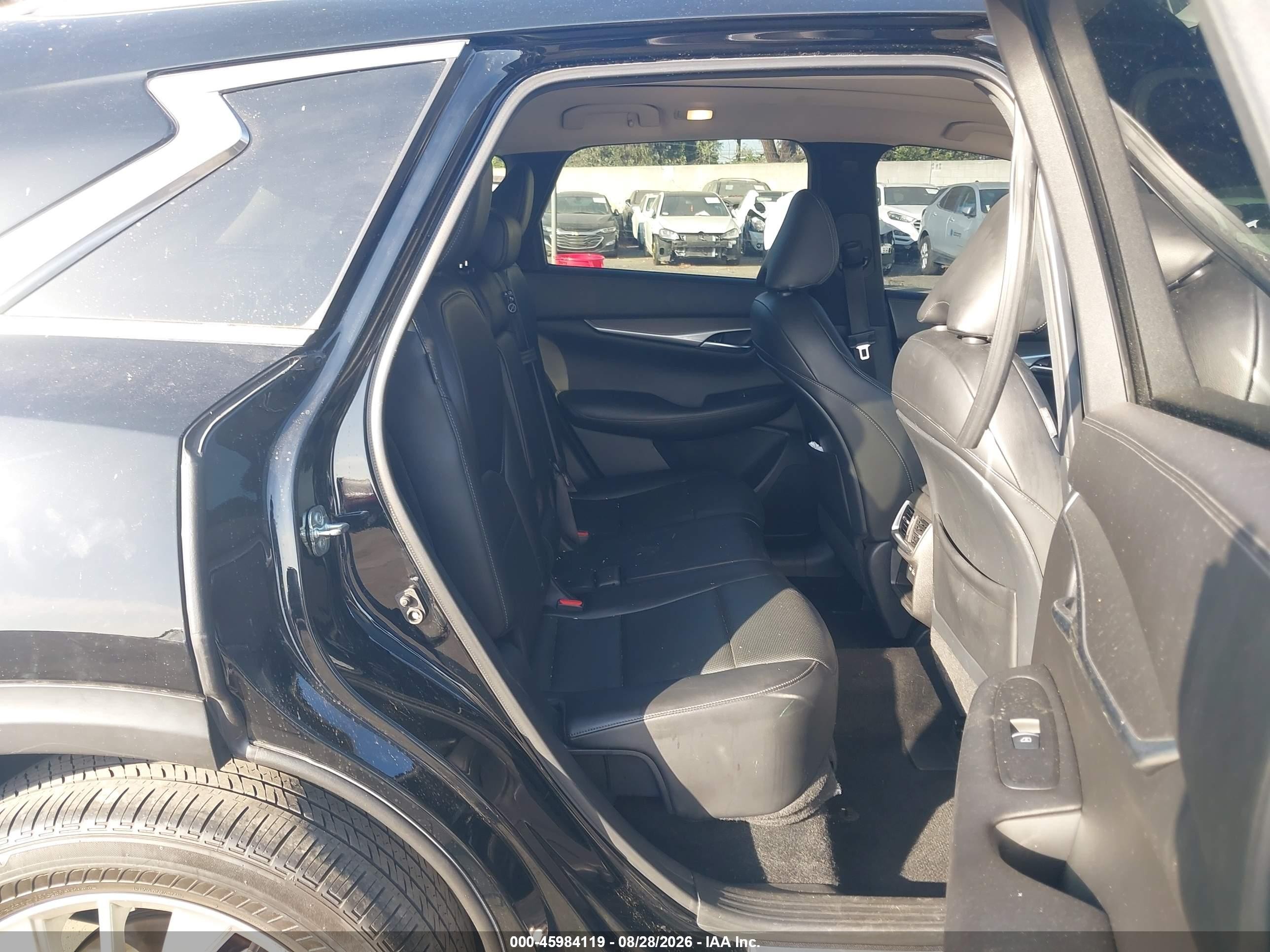 2023 Infiniti QX50 VIN 3PCAJ5BAXPF103202 IAAI salvage auction — Vandalized, Wait Title, sold $4,200 on 2026-09-21 (photo 8)