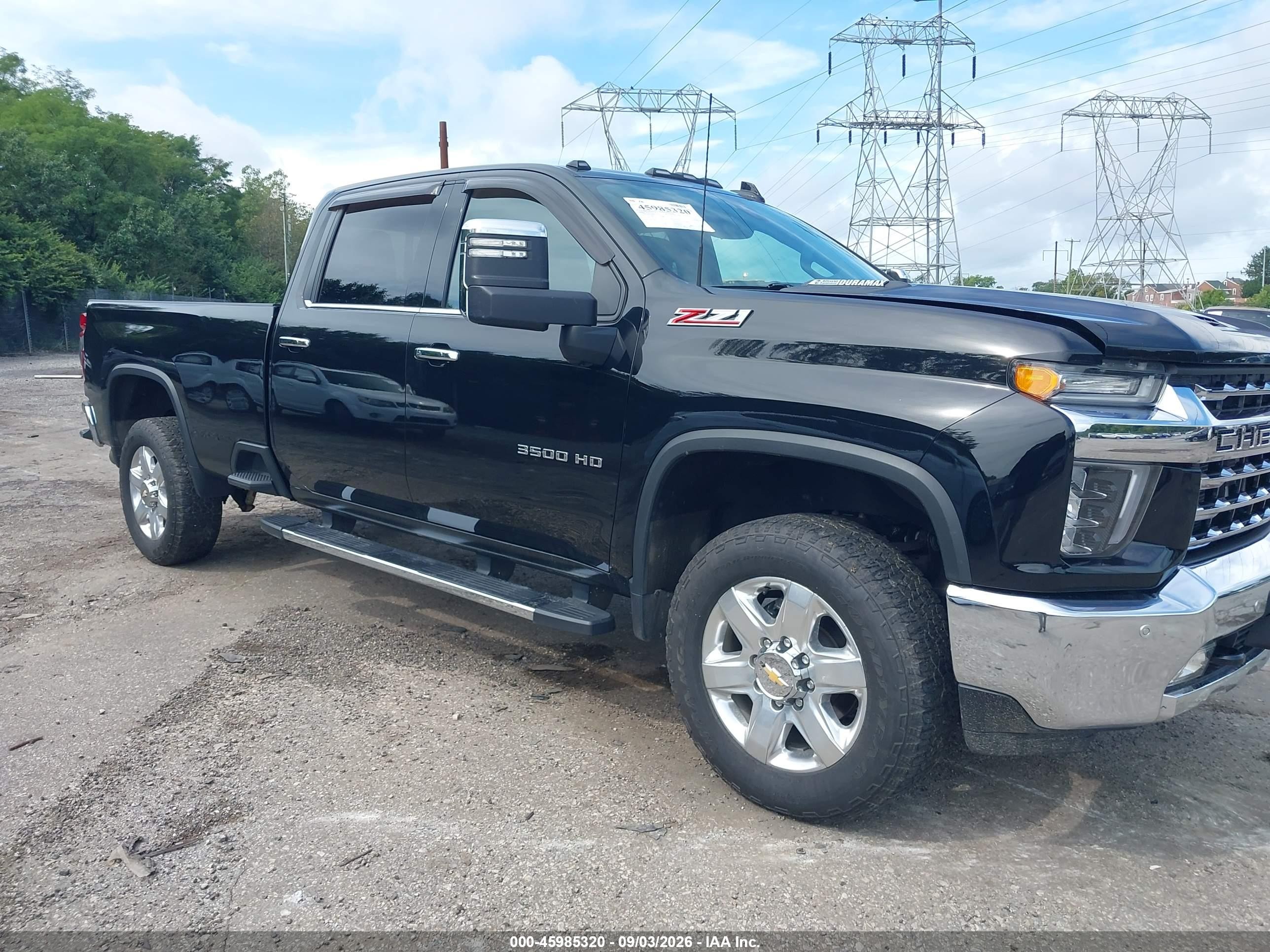 2021 Chevrolet Silverado VIN 1GC4YUEY4MF201404 — IAAI salvage auction photo