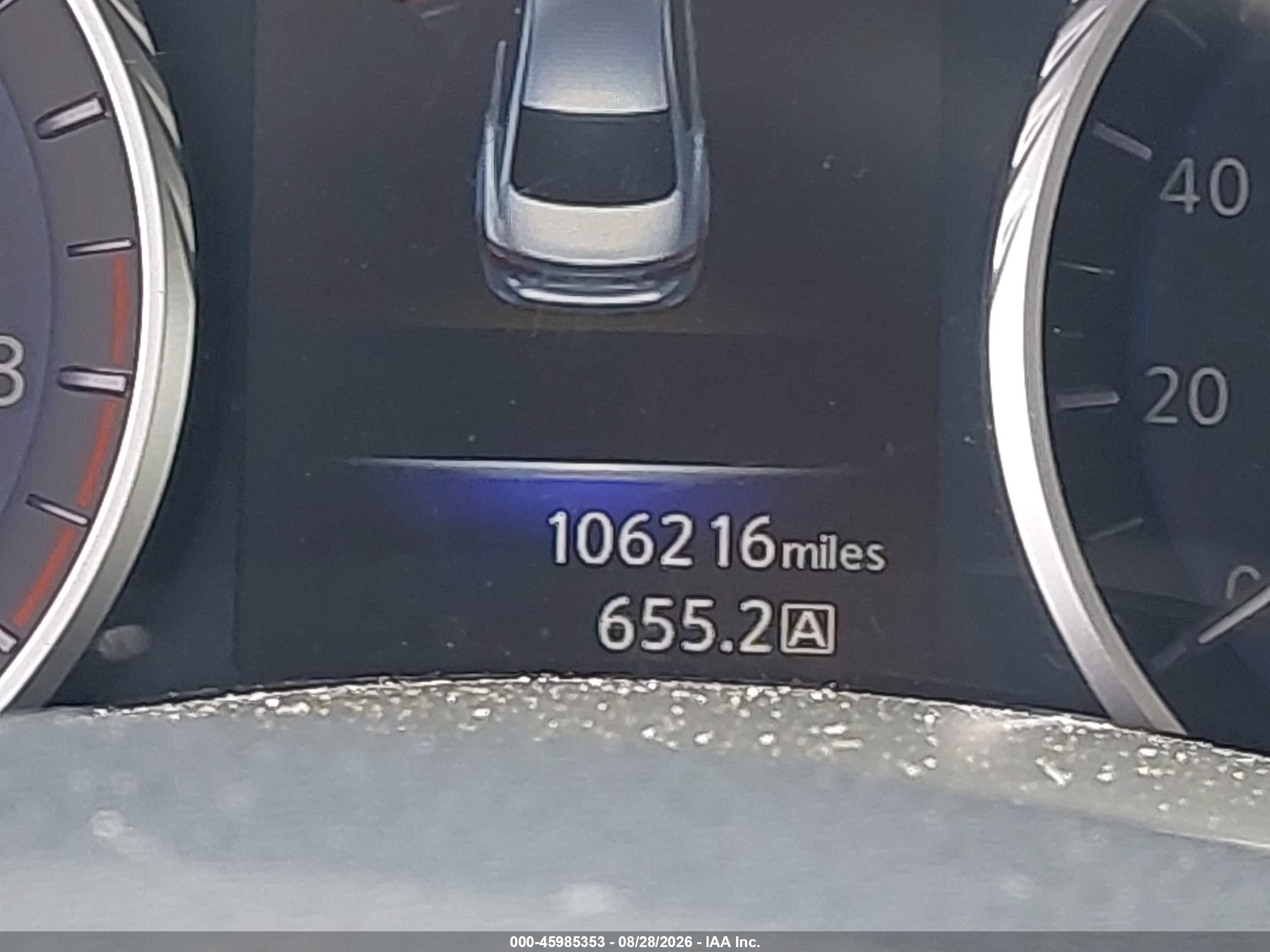 2015 Infiniti Q50 VIN JN1BV7AP2FM340902 IAAI salvage auction — Front & Rear, Mv-907A (New York), sold $625 on 2026-09-08 (photo 7)