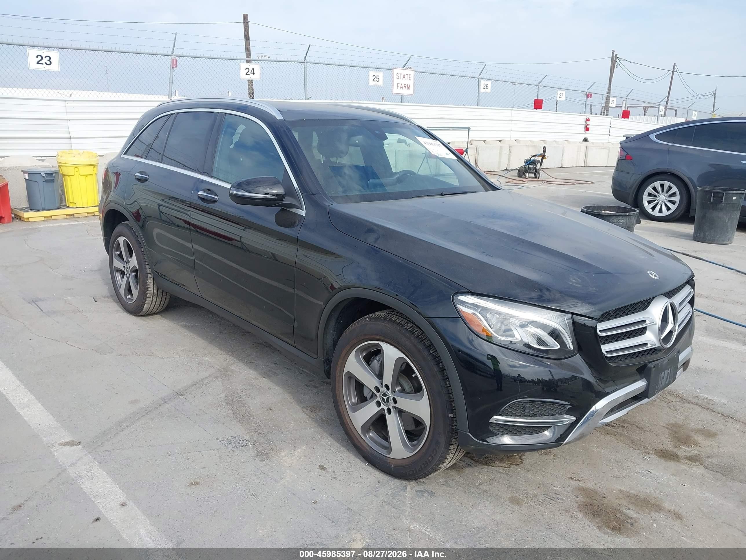 2018 Mercedes-Benz GLC-Class VIN WDC0G4KB2JV106076 — IAAI salvage auction photo