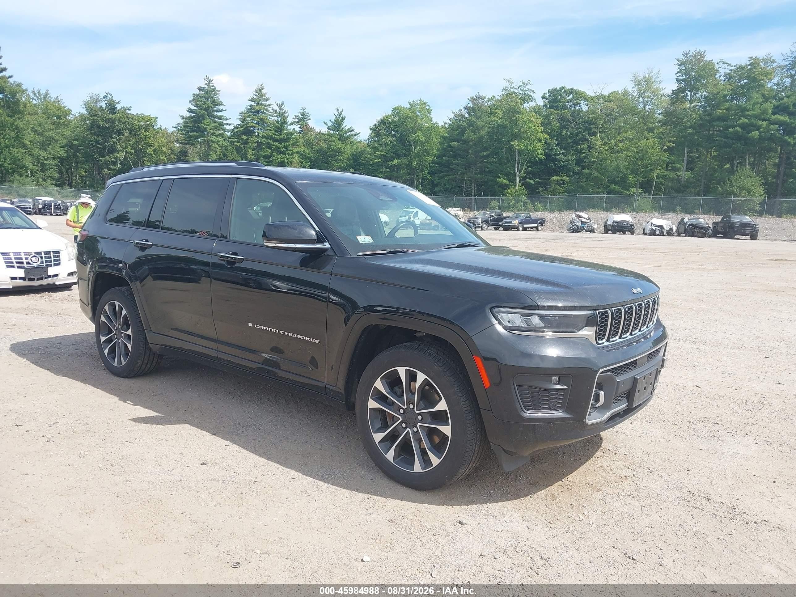 2021 Jeep Grand Cherokee L VIN 1C4RJKDG8M8187454 — IAAI salvage auction photo
