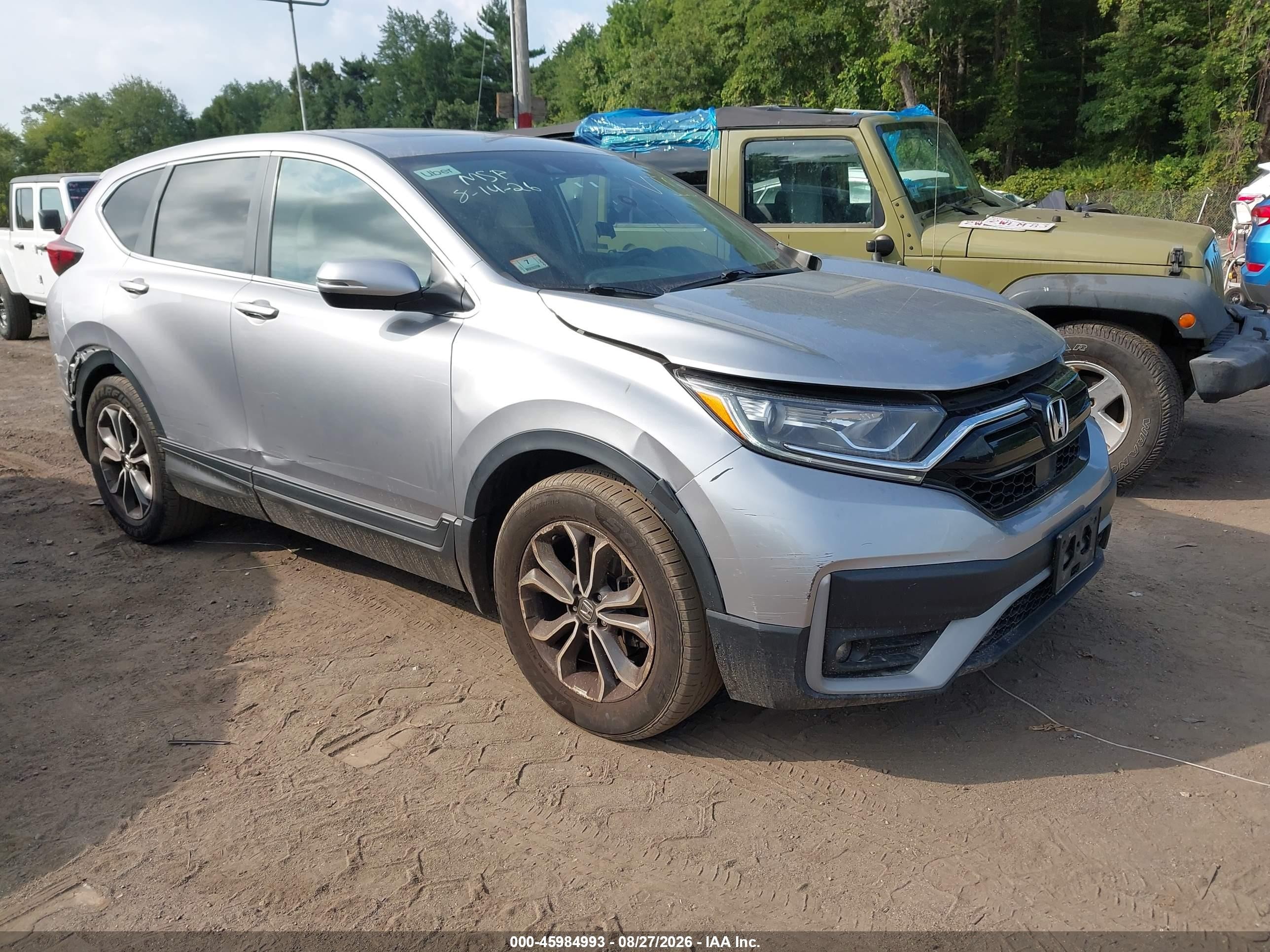 2022 Honda CR-V — VIN 2HKRW2H50NH656727