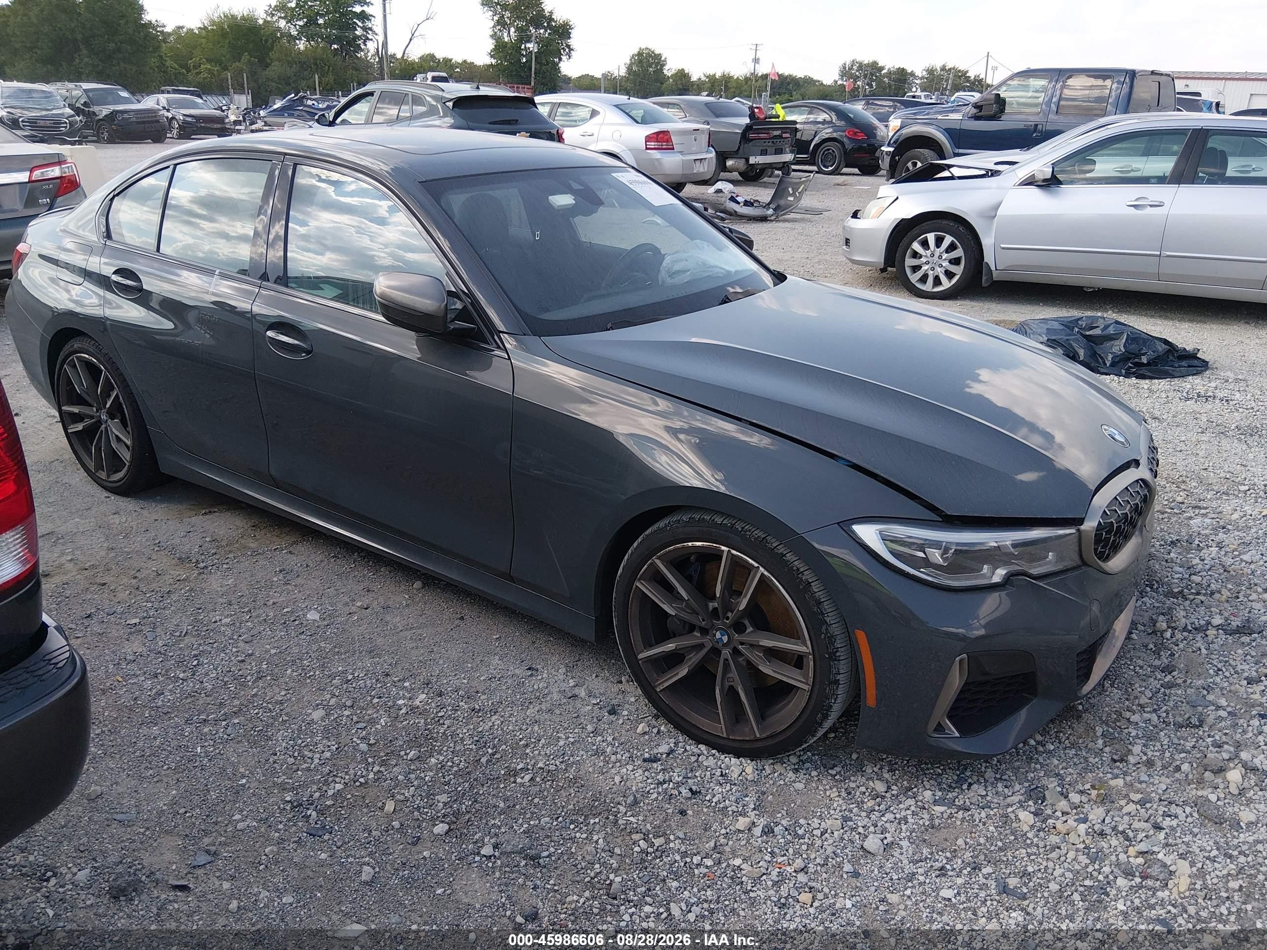 2020 BMW M340i VIN WBA5U7C00LAF54264 — IAAI salvage auction photo