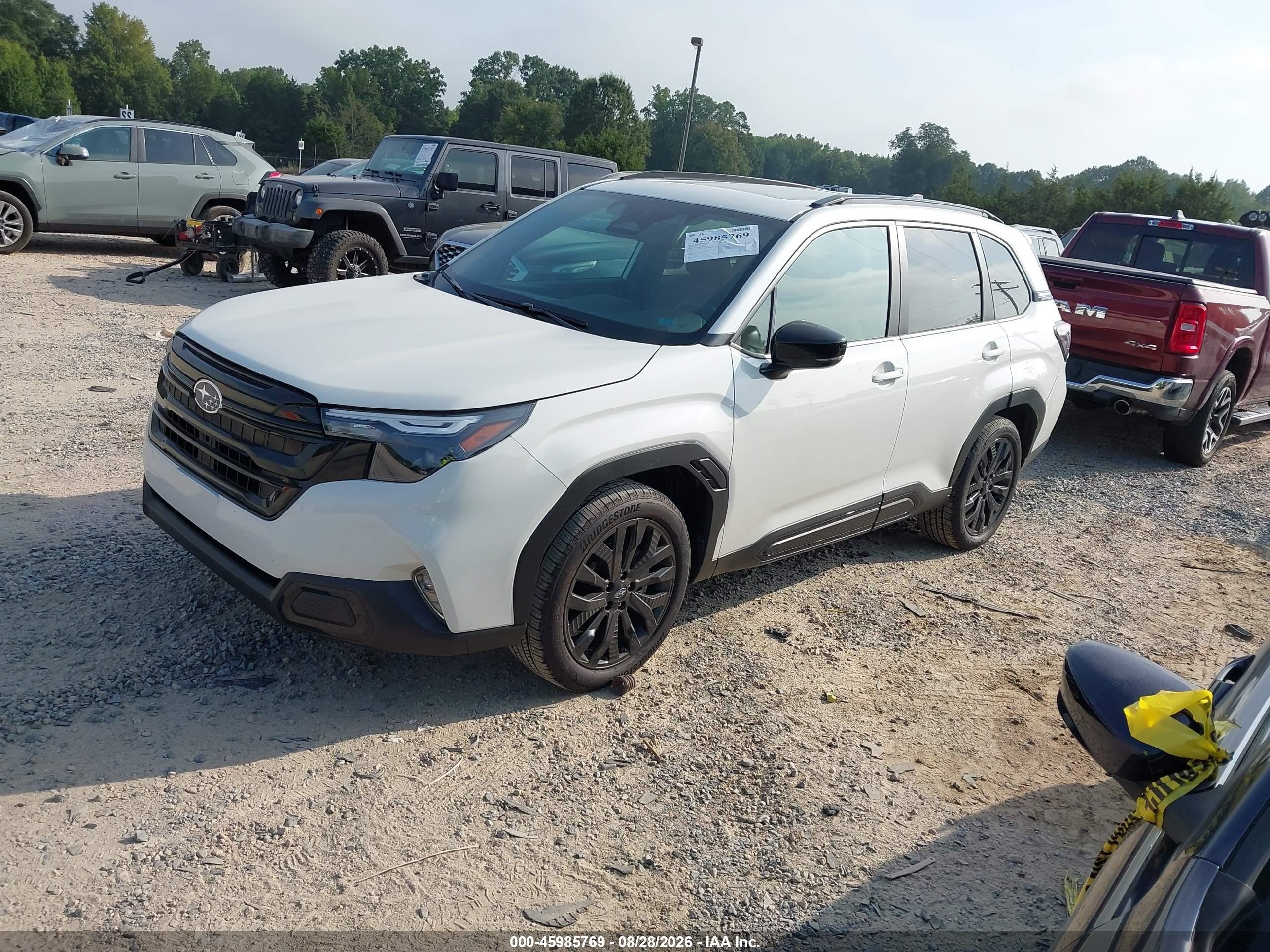 2026 Subaru Forester VIN 4S4SLDH65T3082693 IAAI salvage auction — Rear End, Salvage (North Carolina), sold $16,700 on 2026-09-10 (photo 2)