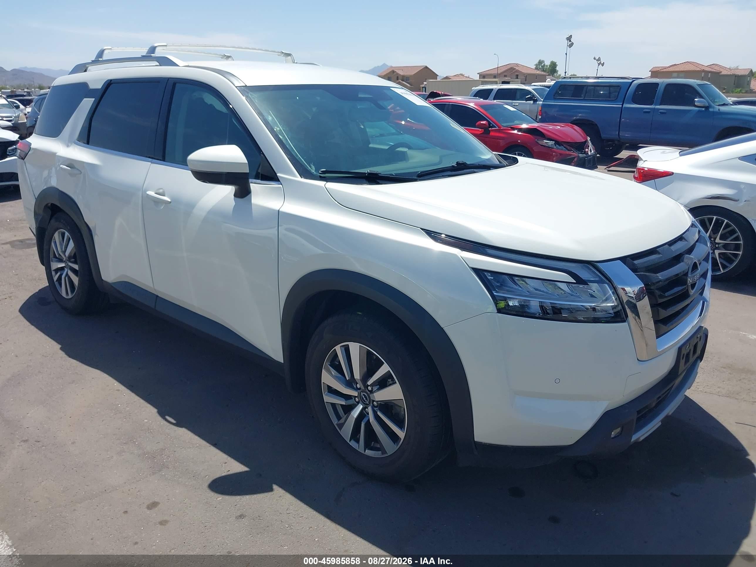 2022 Nissan Pathfinder VIN 5N1DR3CC7NC273677 — IAAI salvage auction photo