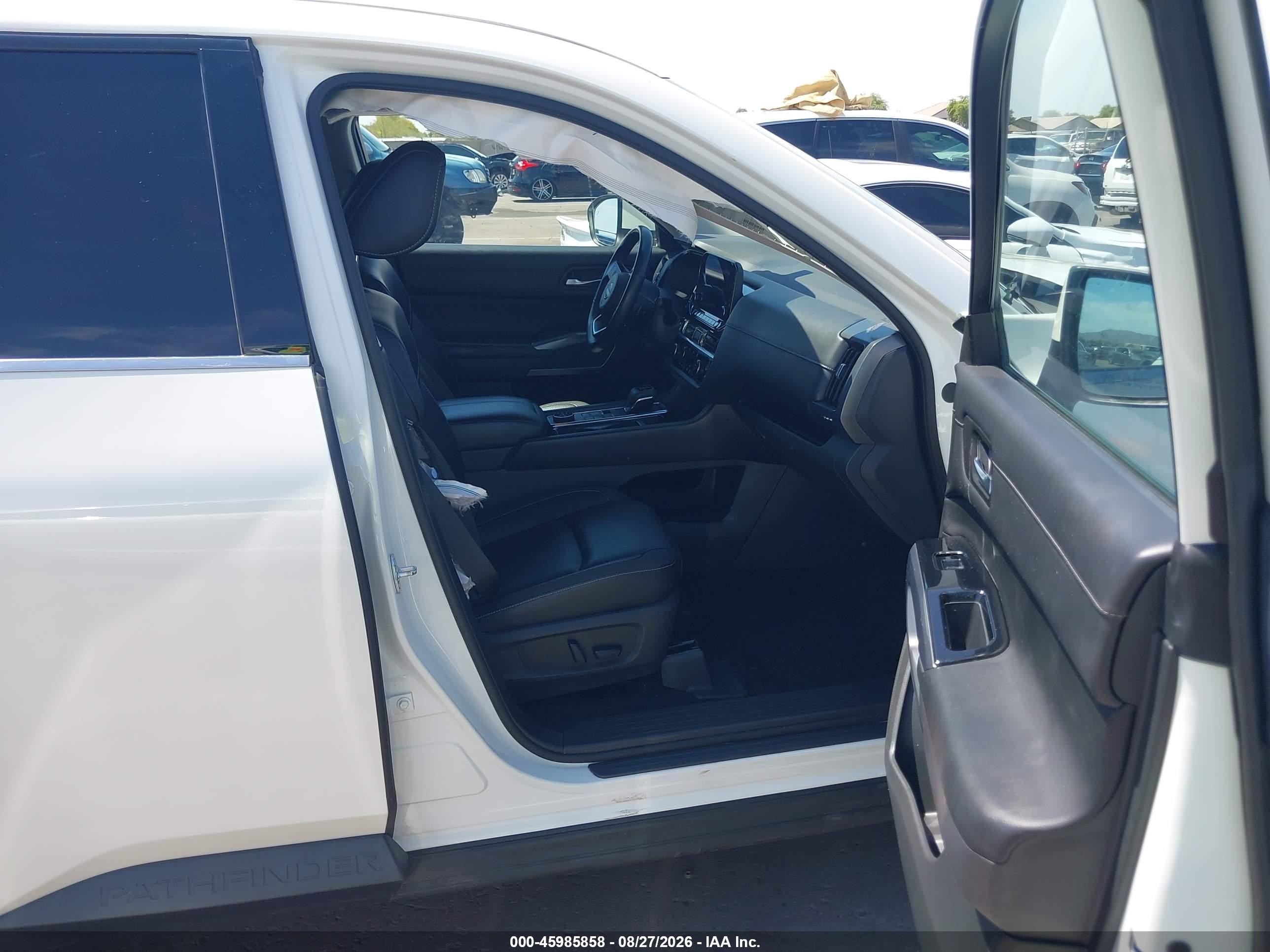 2022 Nissan Pathfinder VIN 5N1DR3CC7NC273677 IAAI salvage auction — Side, Salvage (Arizona), sold $9,200 on 2026-09-25 (photo 5)