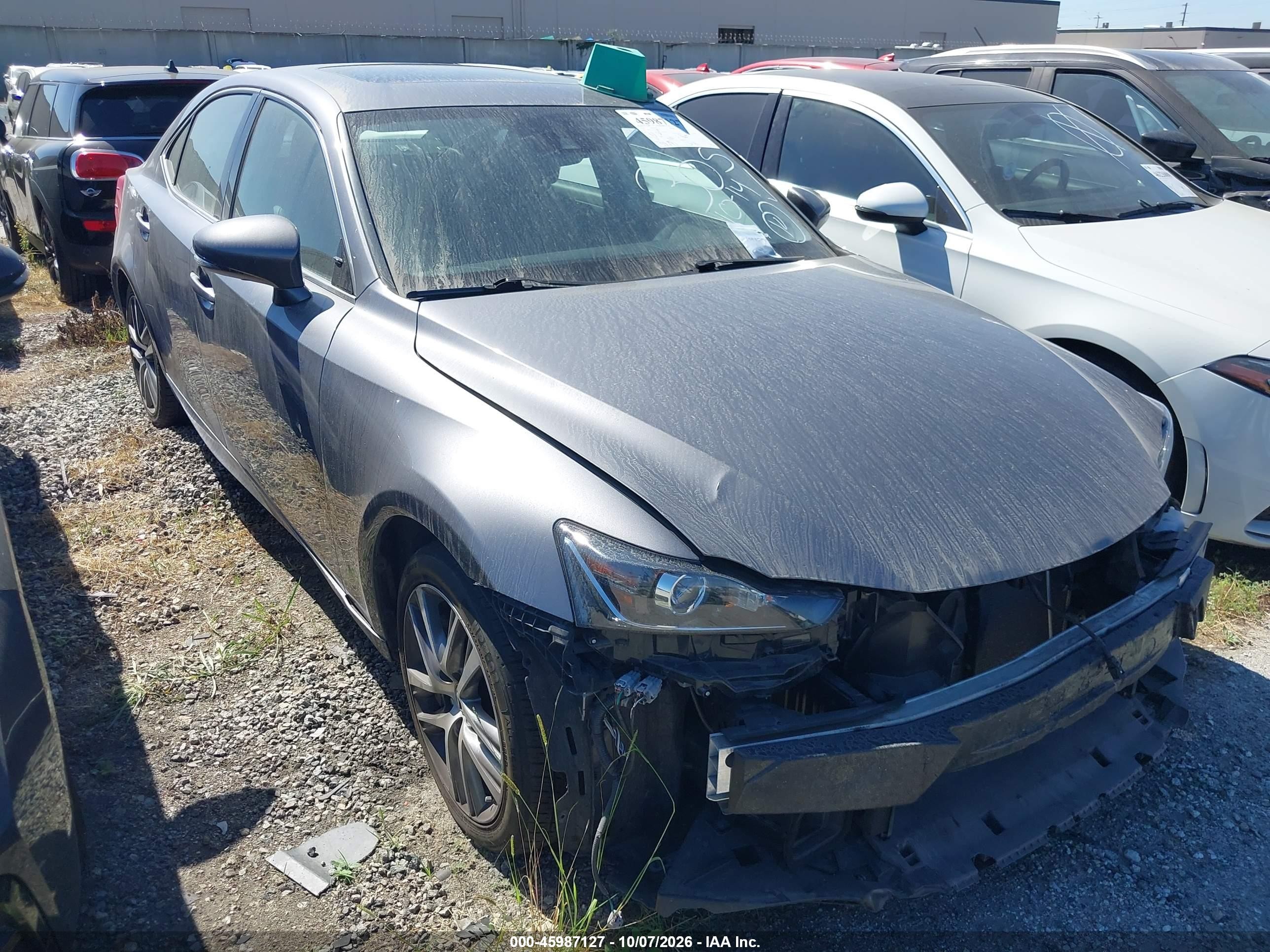 2020 Lexus IS 300 VIN JTHDA1D25L5107955 — IAAI salvage auction photo