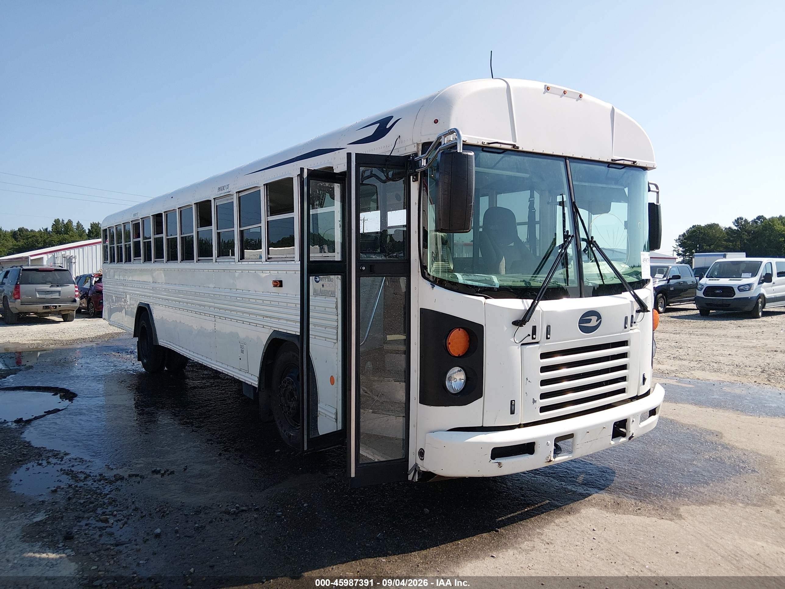 2016 Blue Bird School Bus / Transit Bus VIN 1BABLCPA1GF320056 — IAAI salvage auction photo