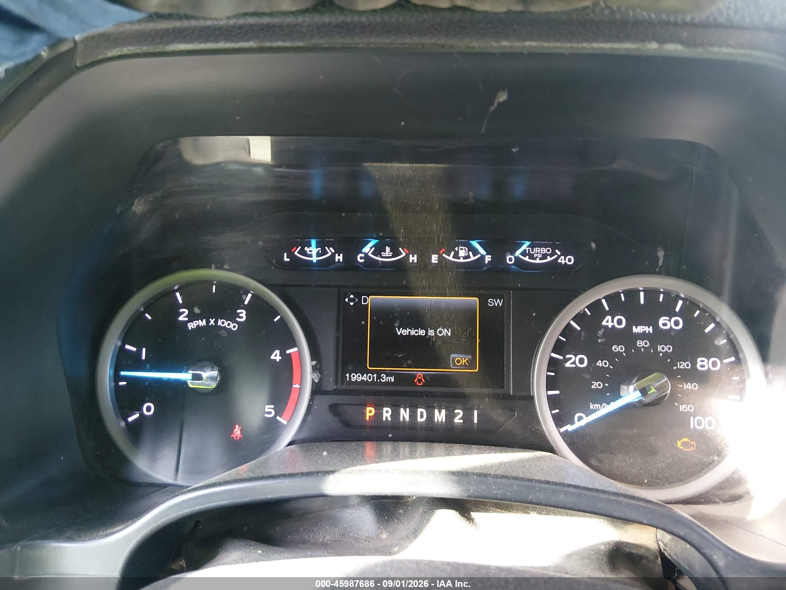 2019 Ford F-250 Super Duty VIN 1FT7W2BT2KEG02534 IAAI salvage auction — Rear End, Enterprise Vehicles Clear Only (Texas), sold $8,300 on 2026-09-10 (photo 7)
