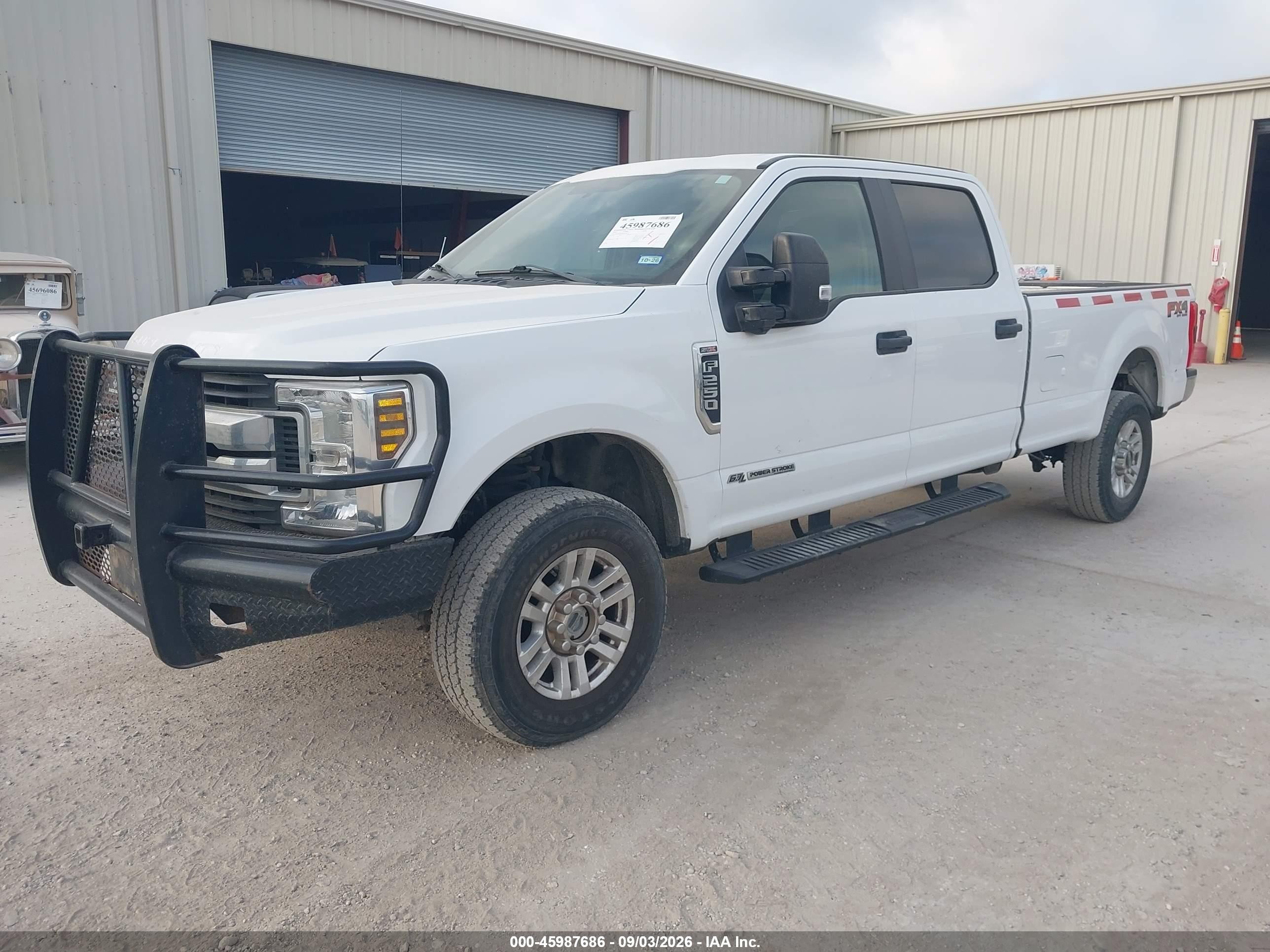 2019 Ford F-250 Super Duty VIN 1FT7W2BT2KEG02534 IAAI salvage auction — Rear End, Enterprise Vehicles Clear Only (Texas), sold $8,300 on 2026-09-10 (photo 2)
