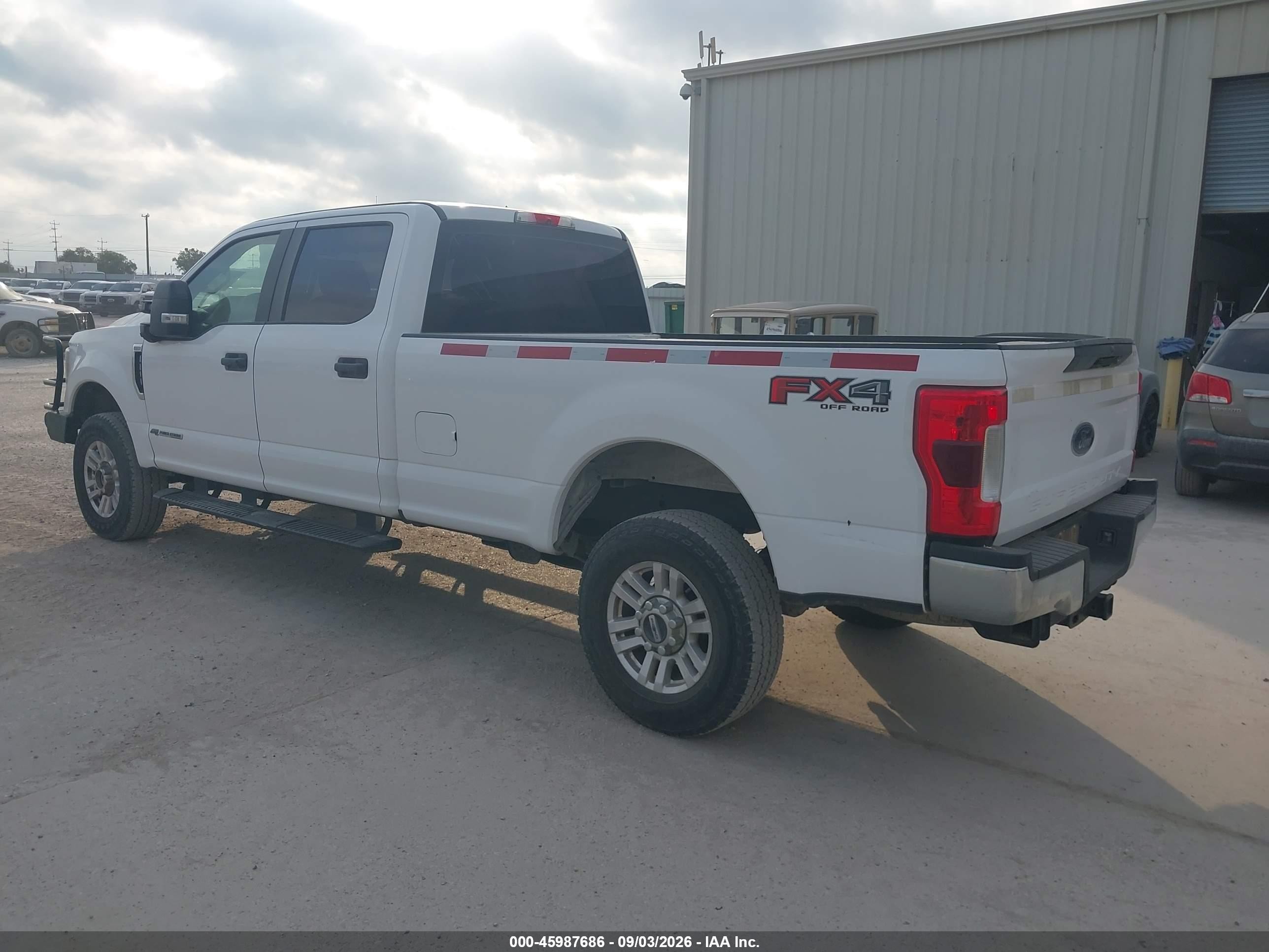 2019 Ford F-250 Super Duty VIN 1FT7W2BT2KEG02534 IAAI salvage auction — Rear End, Enterprise Vehicles Clear Only (Texas), sold $8,300 on 2026-09-10 (photo 3)