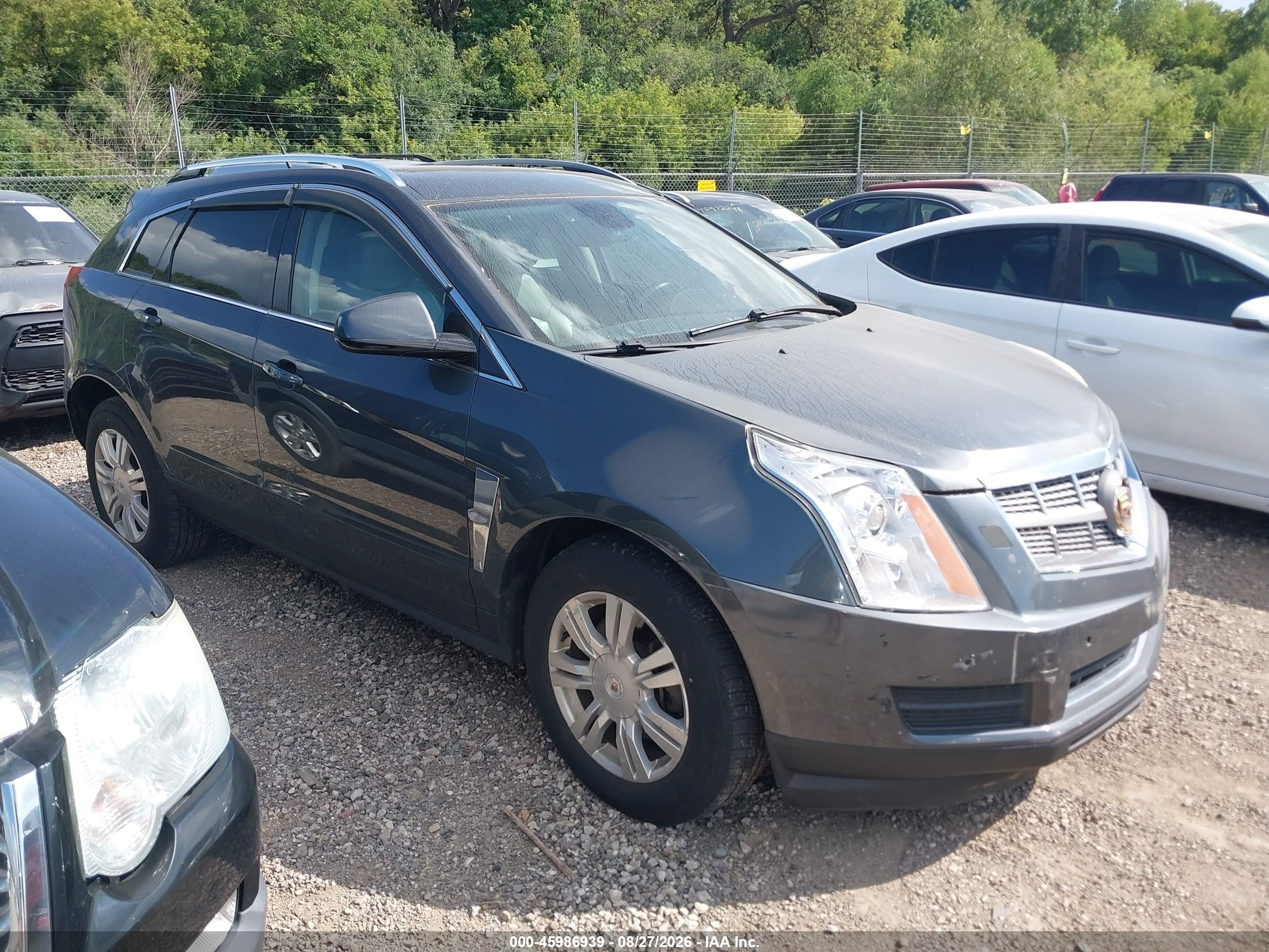 2011 Cadillac Srx VIN 3GYFNDEY1BS564294 IAAI salvage auction — Normal Wear, Clear (Illinois), sold $750 on 2026-09-18 (photo 1)