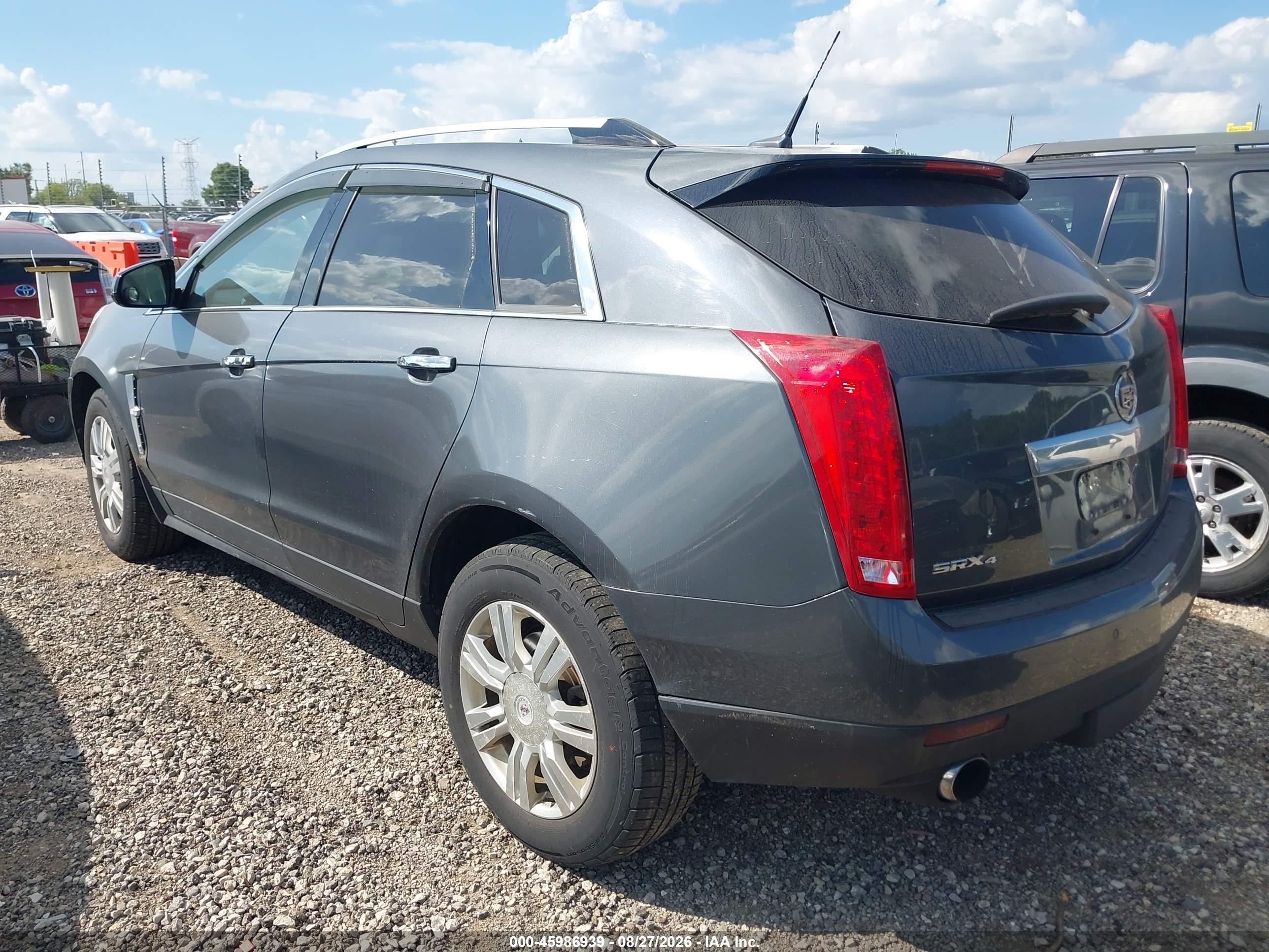2011 Cadillac Srx VIN 3GYFNDEY1BS564294 IAAI salvage auction — Normal Wear, Clear (Illinois), sold $750 on 2026-09-18 (photo 3)