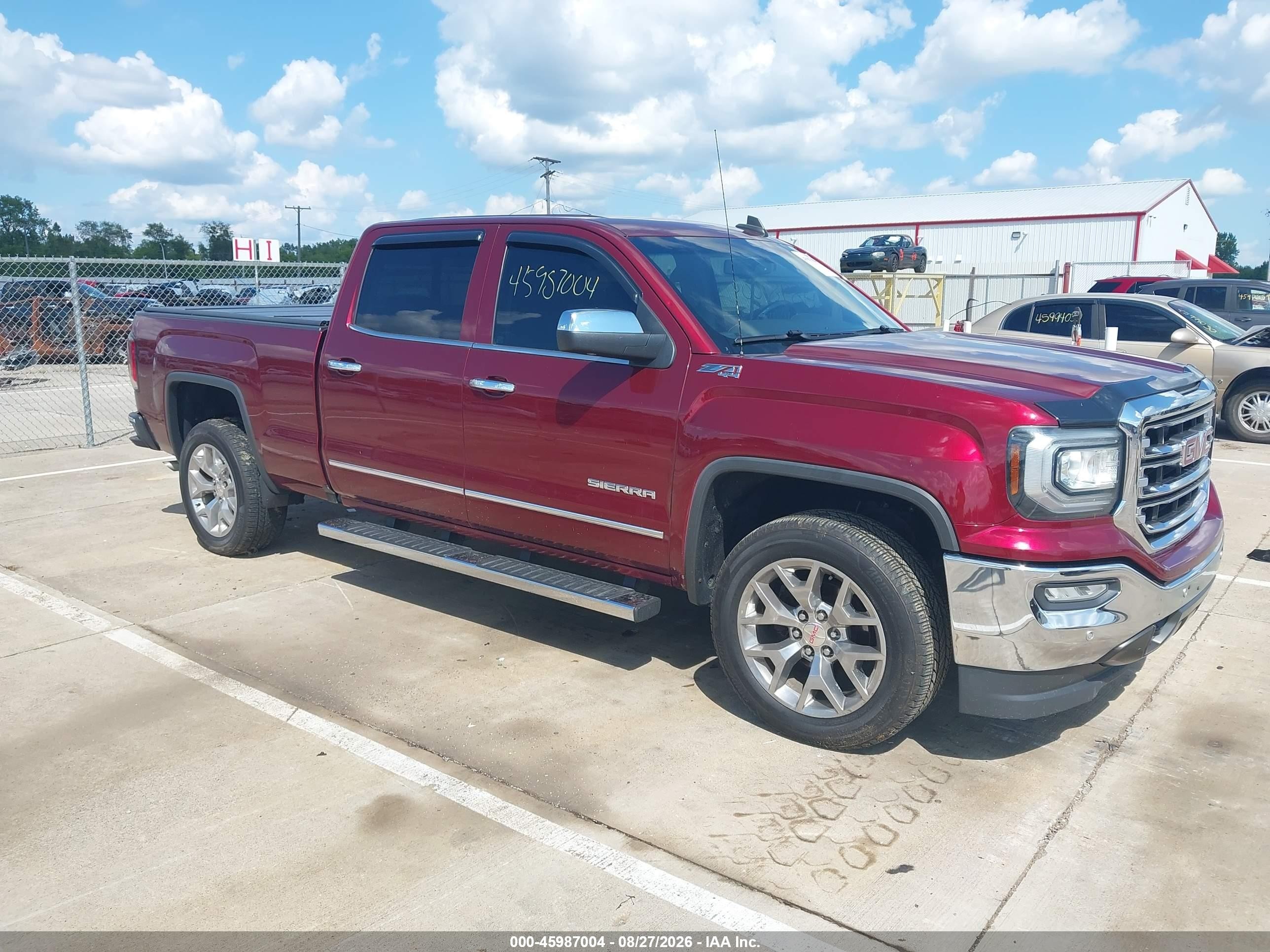2017 GMC Sierra 1500 VIN 3GTU2NEC7HG326753 — IAAI salvage auction photo