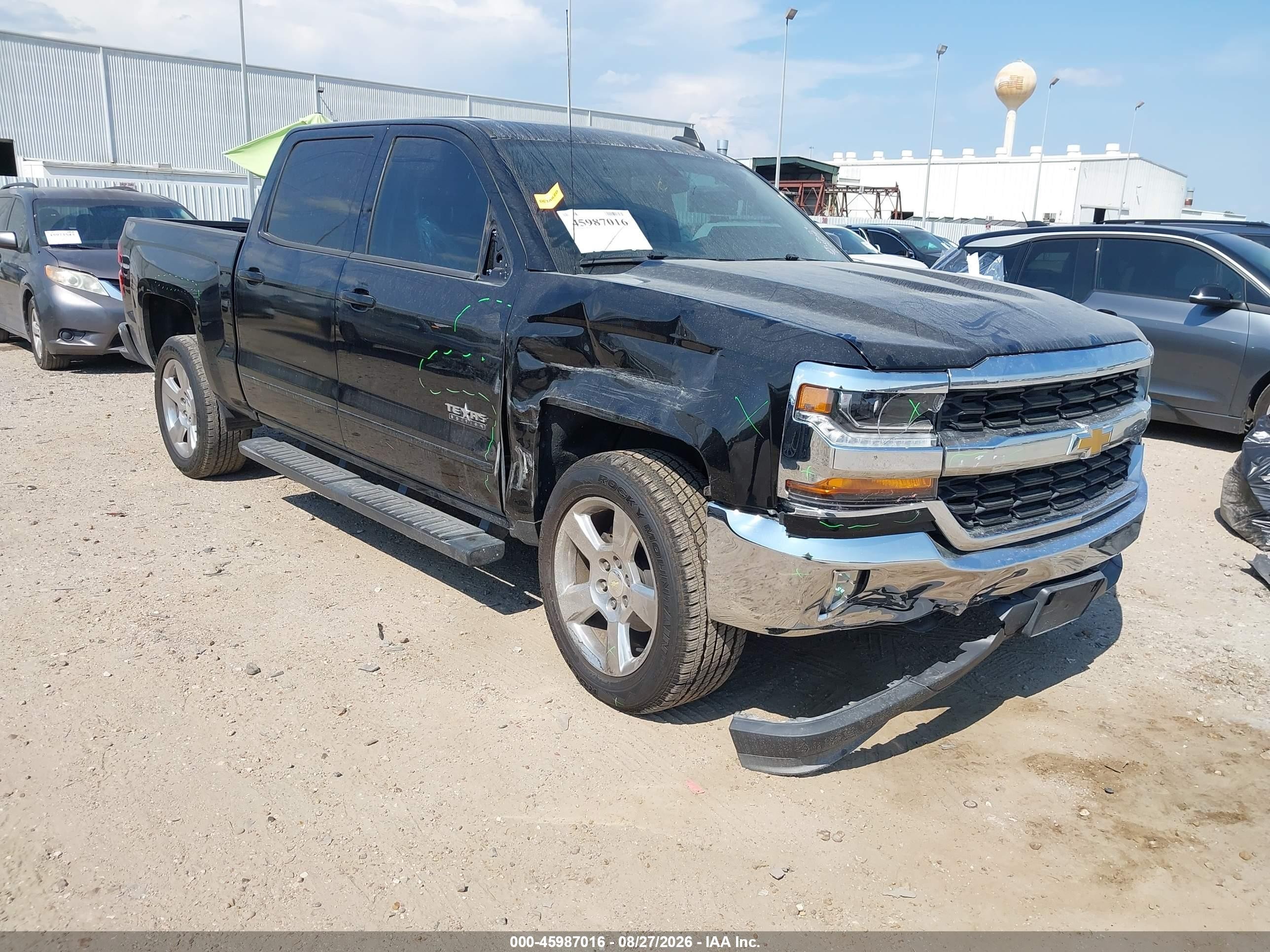 2018 Chevrolet Silverado 1500 VIN 3GCPCREC0JG179098 — IAAI salvage auction photo