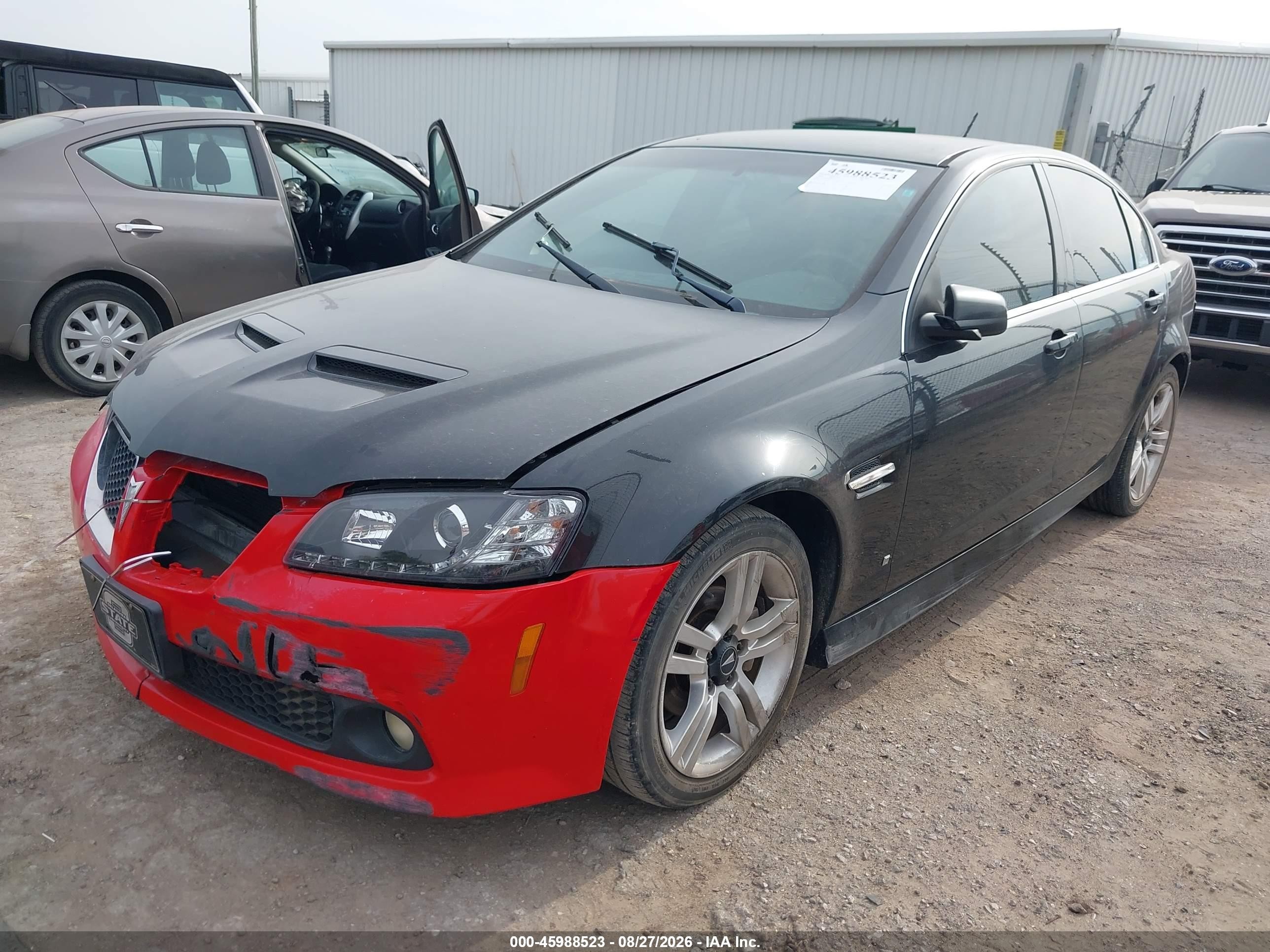 2009 Pontiac G8 VIN 6G2ER57759L215131 IAAI salvage auction — Normal Wear, Clear - Public Restricted (Oklahoma), sold $675 on 2026-09-18 (photo 2)