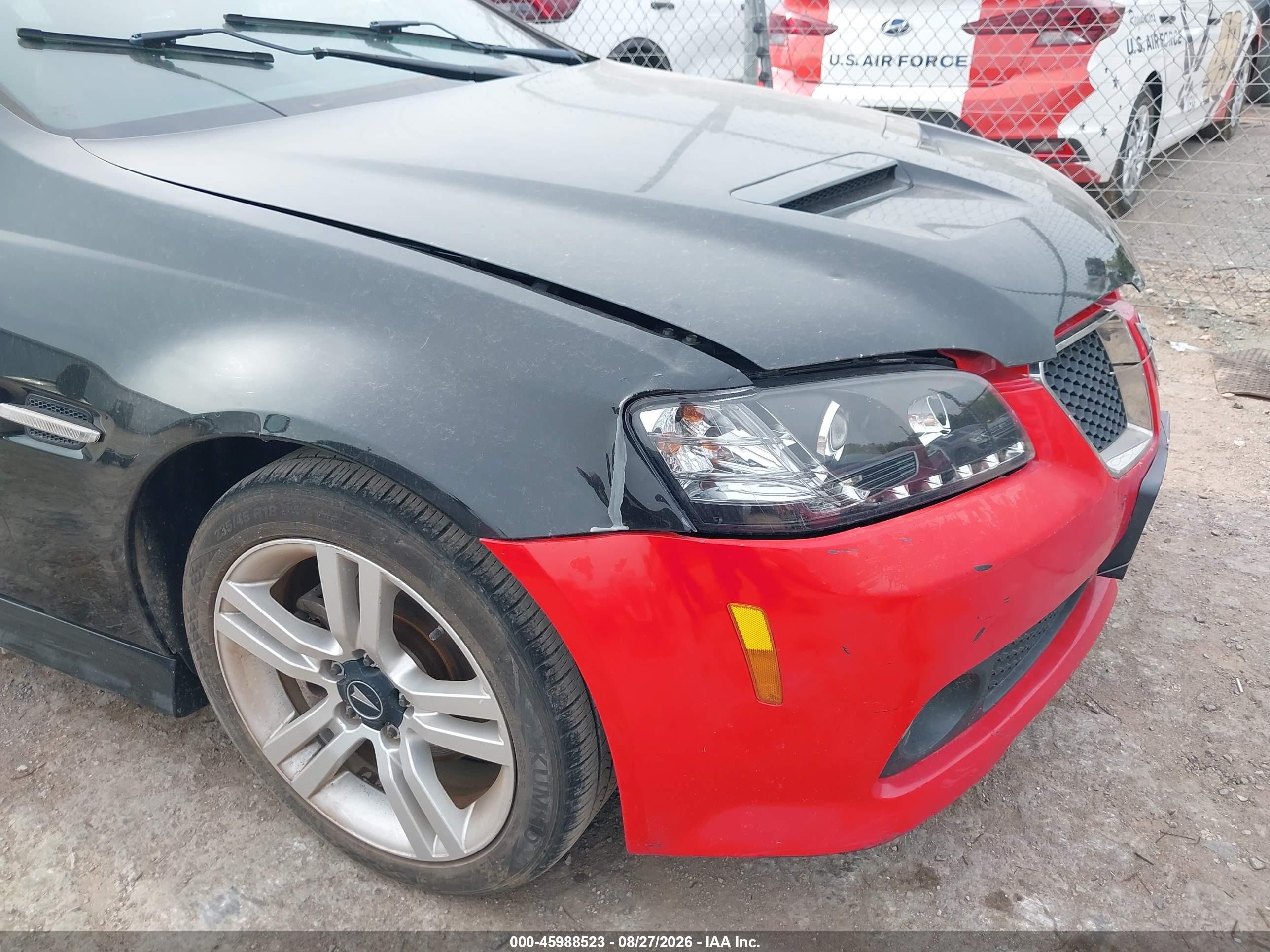 2009 Pontiac G8 VIN 6G2ER57759L215131 IAAI salvage auction — Normal Wear, Clear - Public Restricted (Oklahoma), sold $675 on 2026-09-18 (photo 6)