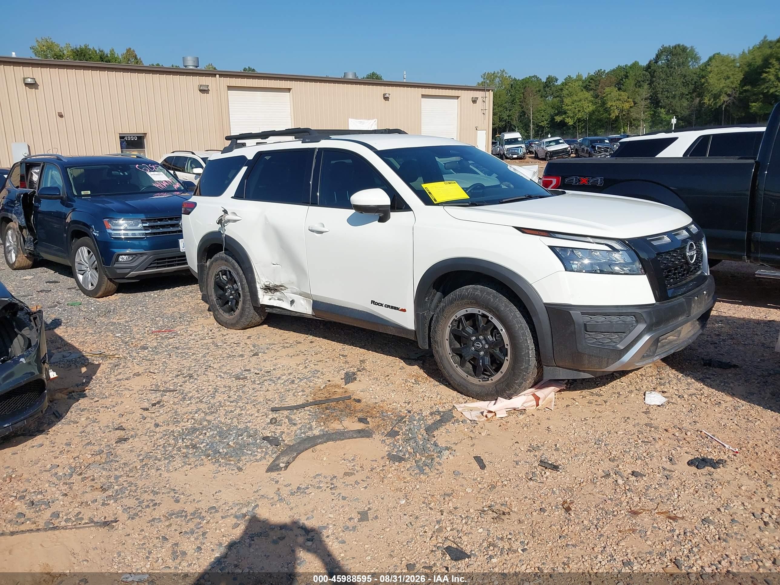 2024 Nissan Pathfinder VIN 5N1DR3BDXRC216633 — IAAI salvage auction photo
