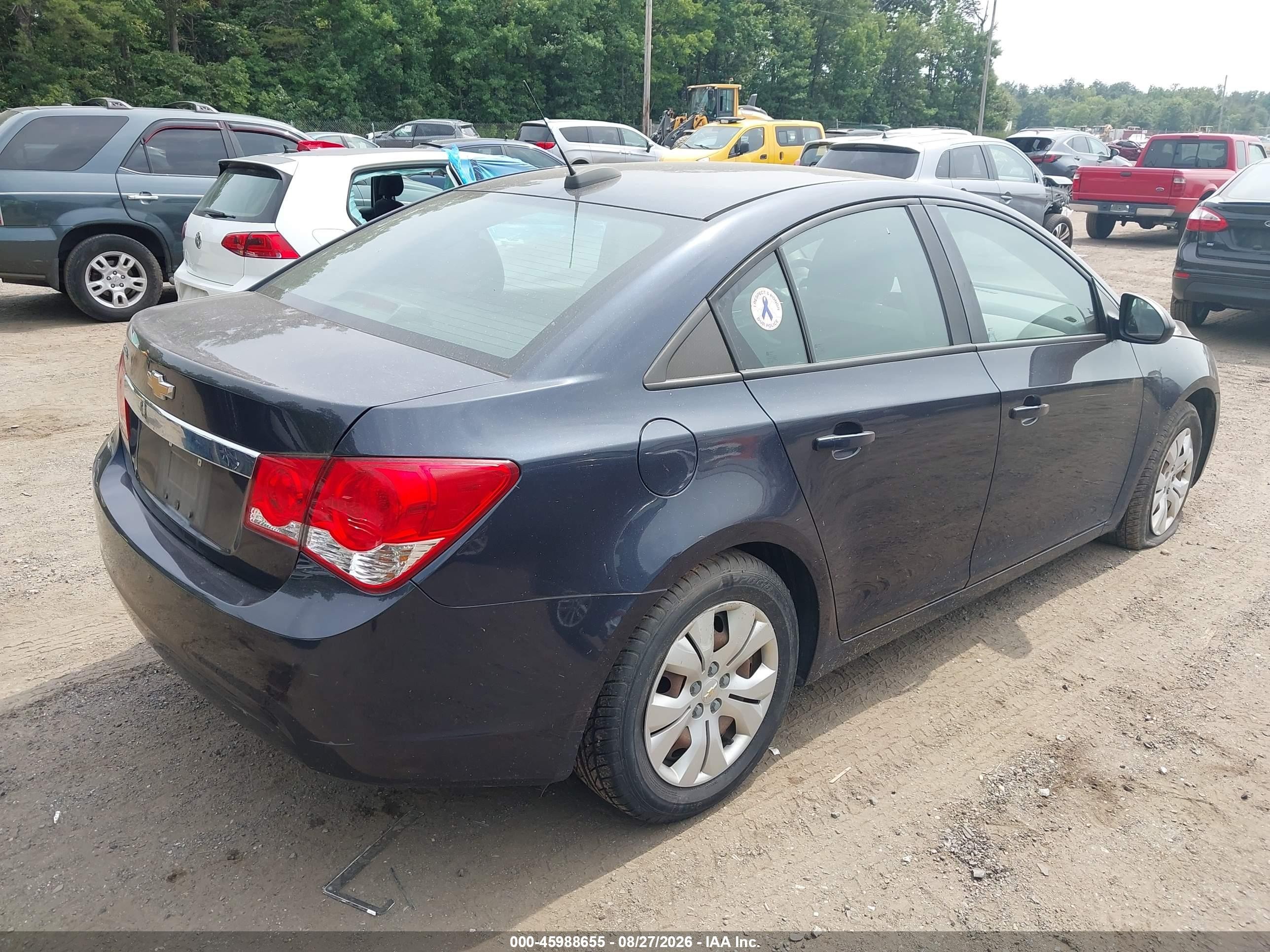 2016 Chevrolet Cruze limited VIN 1G1PC5SH6G7176910 IAAI salvage auction — Normal Wear, Clear (Virginia), sold $625 on 2026-10-02 (photo 4)