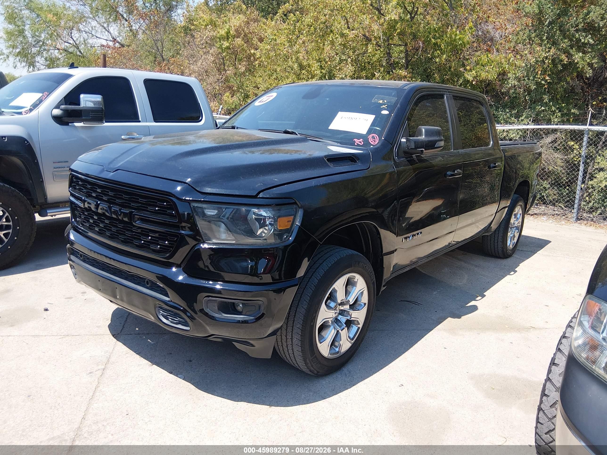 2021 Ram 1500 VIN 1C6RREFT5MN630012 IAAI salvage auction — Theft, Original (Texas), sold $9,800 on 2026-10-04 (photo 2)