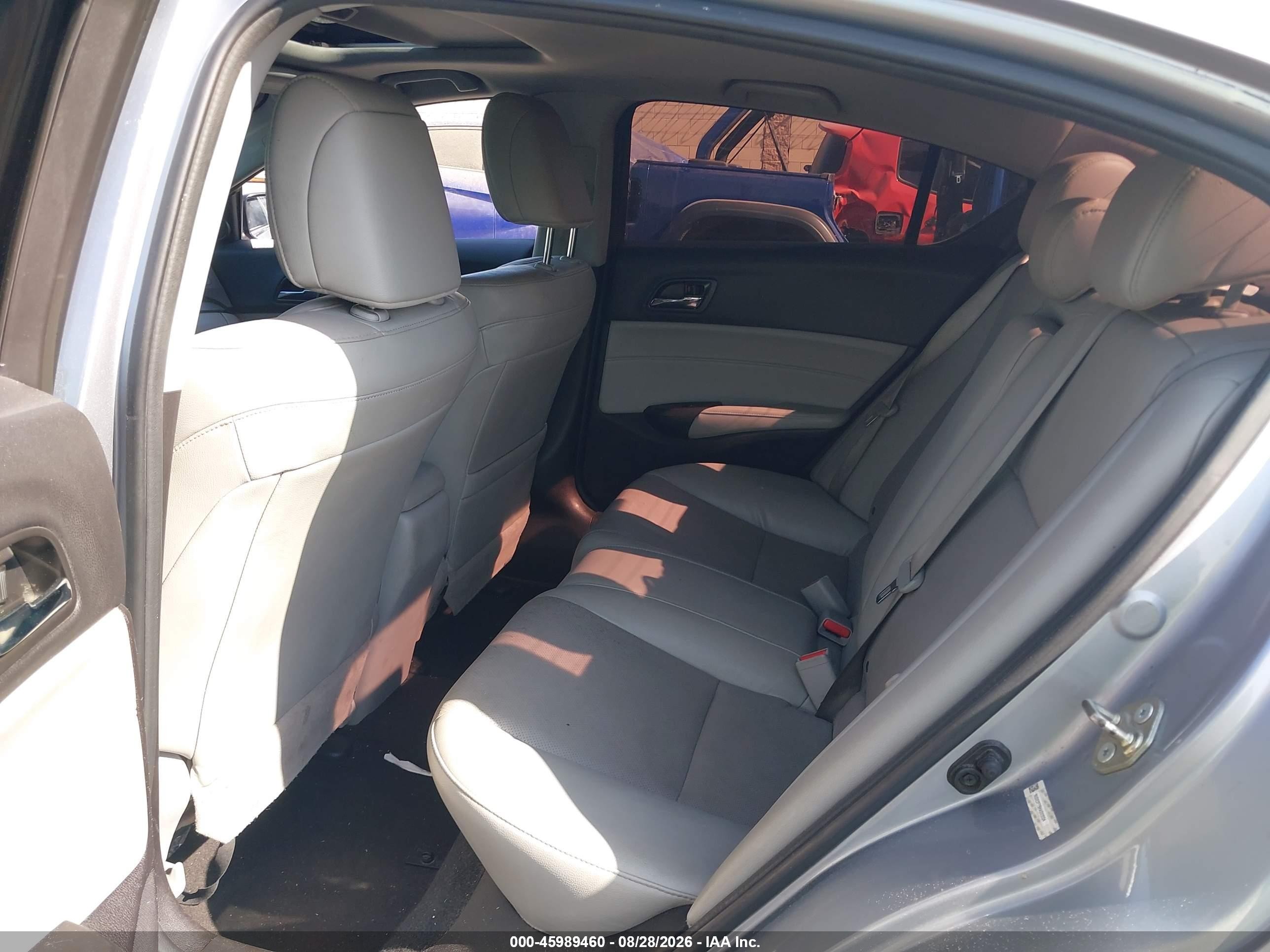2017 Acura Ilx VIN 19UDE2F75HA001204 IAAI salvage auction — Rear End, Salvage Certificate (California), sold $3,350 on 2026-09-24 (photo 8)