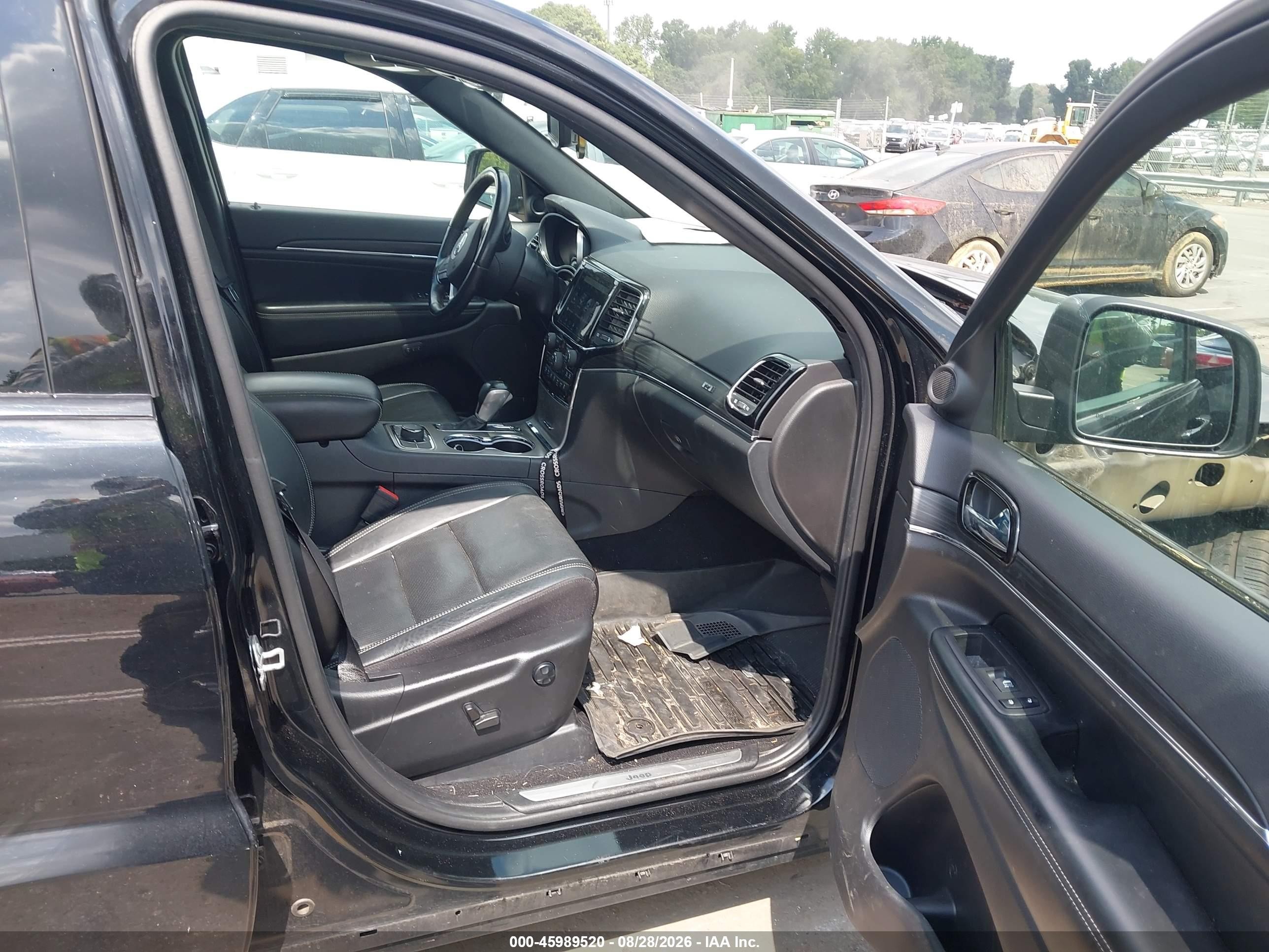 2021 Jeep Grand Cherokee VIN 1C4RJFBG4MC667711 IAAI salvage auction — Front End, Salvage (North Carolina), sold $10,300 on 2026-09-11 (photo 5)