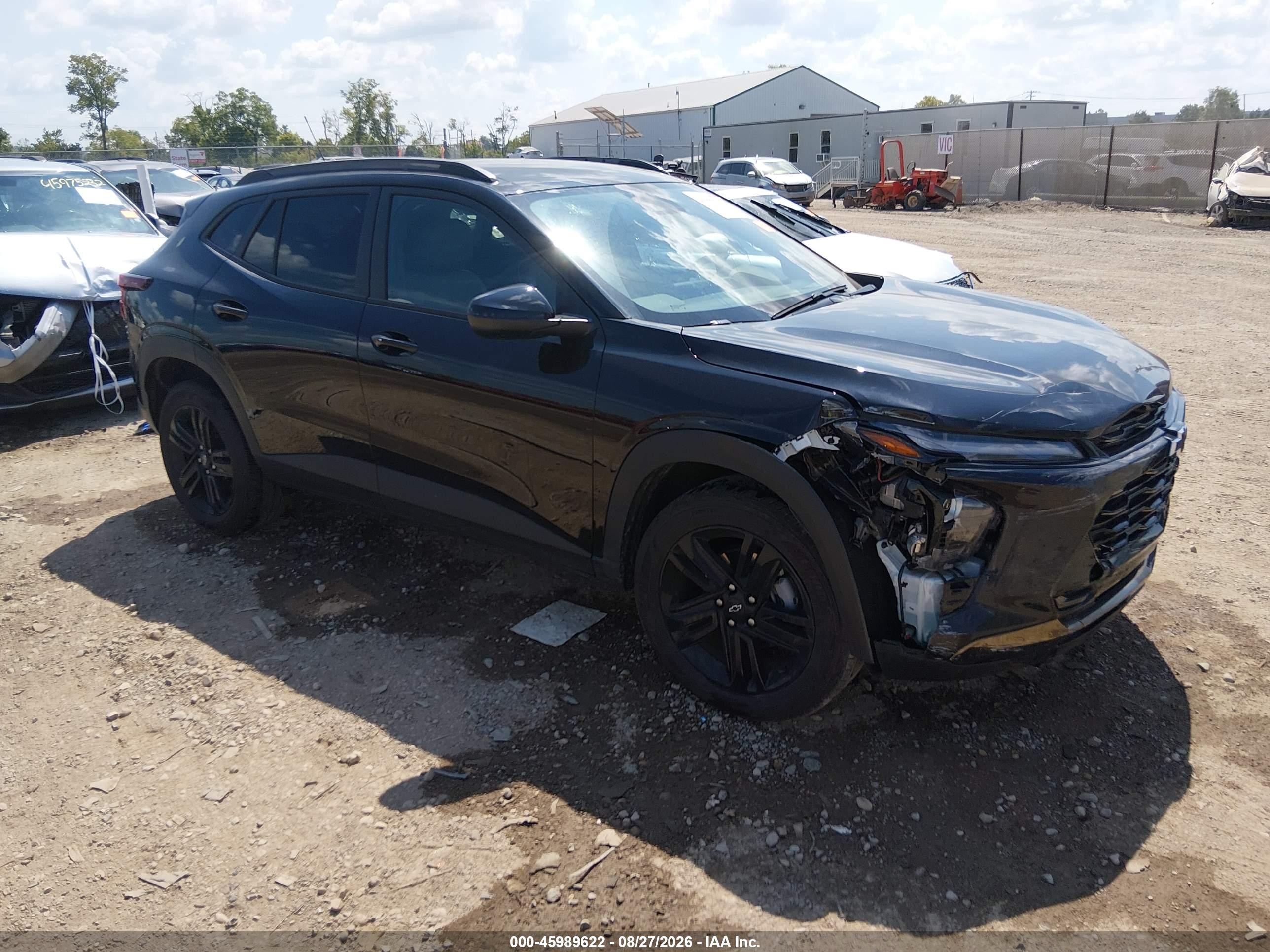 2025 Chevrolet Trax VIN KL77LKEP9SC213633 — IAAI salvage auction photo