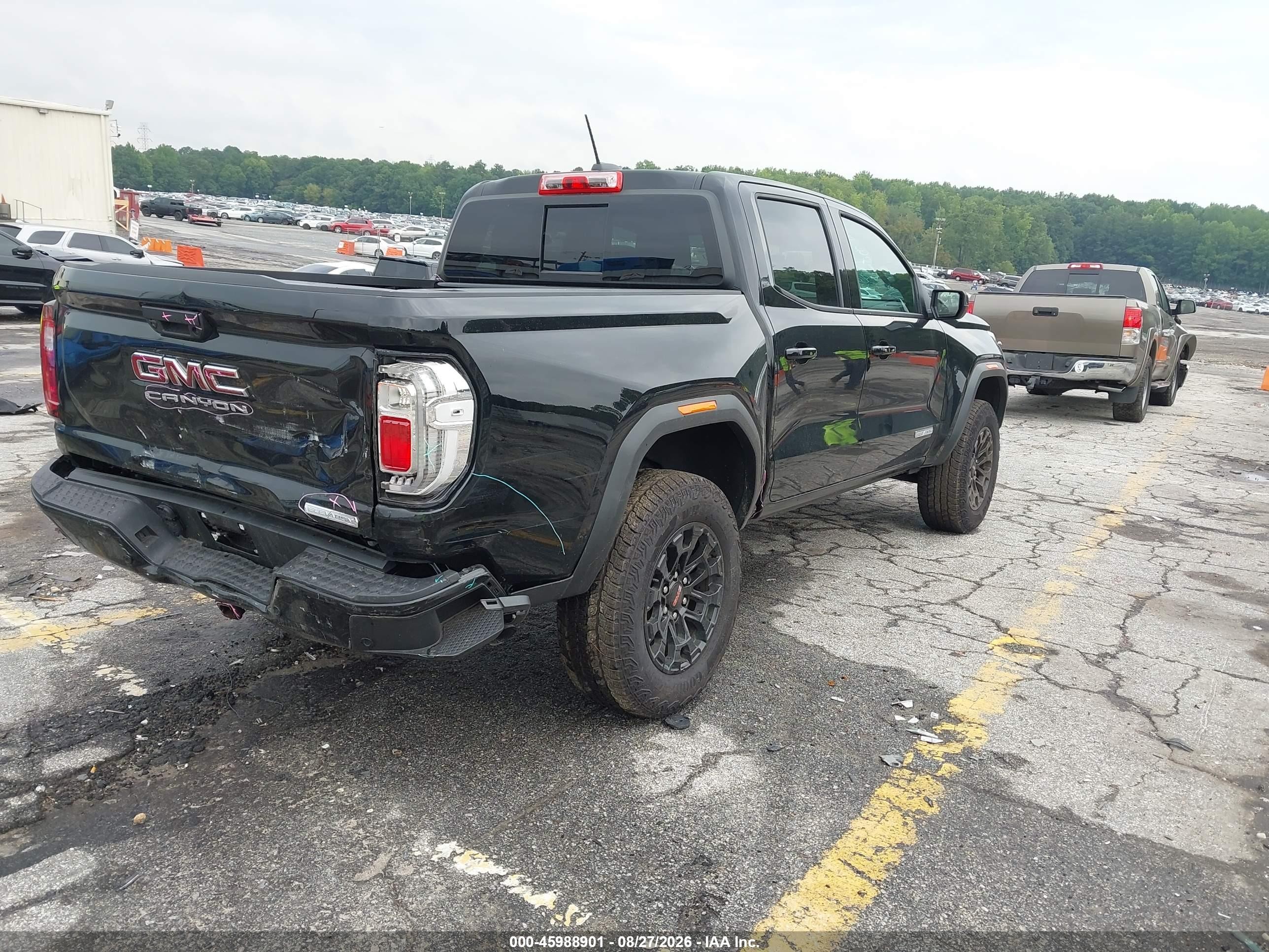 2026 GMC Canyon VIN 1GTP1BEK8T1138045 IAAI salvage auction — Rear End, Salvage (Georgia), sold $18,650 on 2026-10-12 (photo 4)