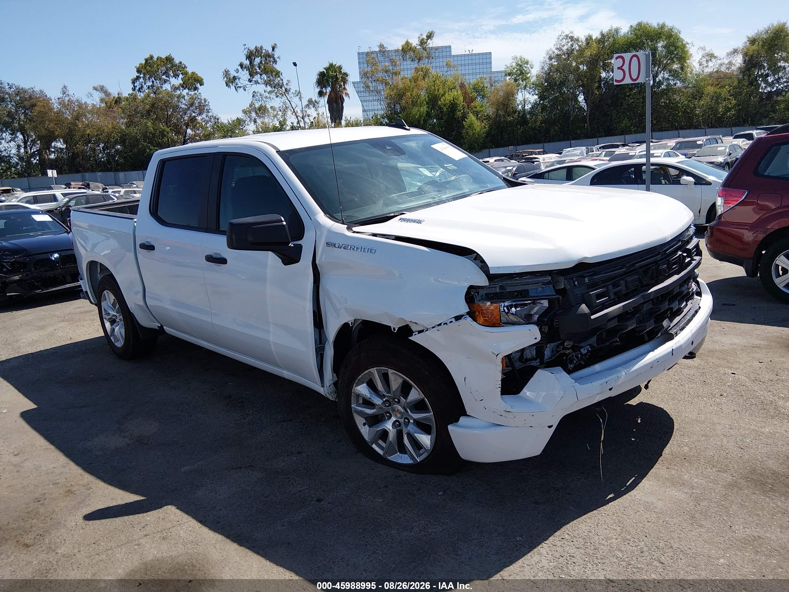 2026 Chevrolet Silverado 1500 VIN 3GCPABEK5TG355831 — IAAI salvage auction photo