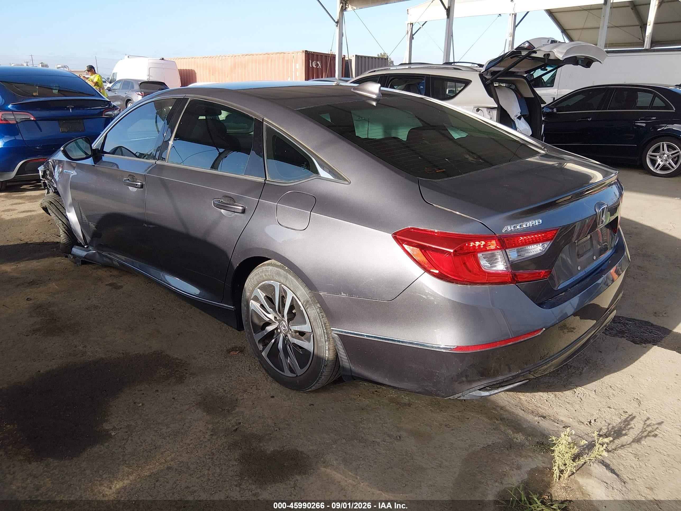2019 Honda Accord VIN 1HGCV3F47KA020075 IAAI salvage auction — Unknown, Salvage (California), sold $5,600 on 2026-09-13 (photo 3)