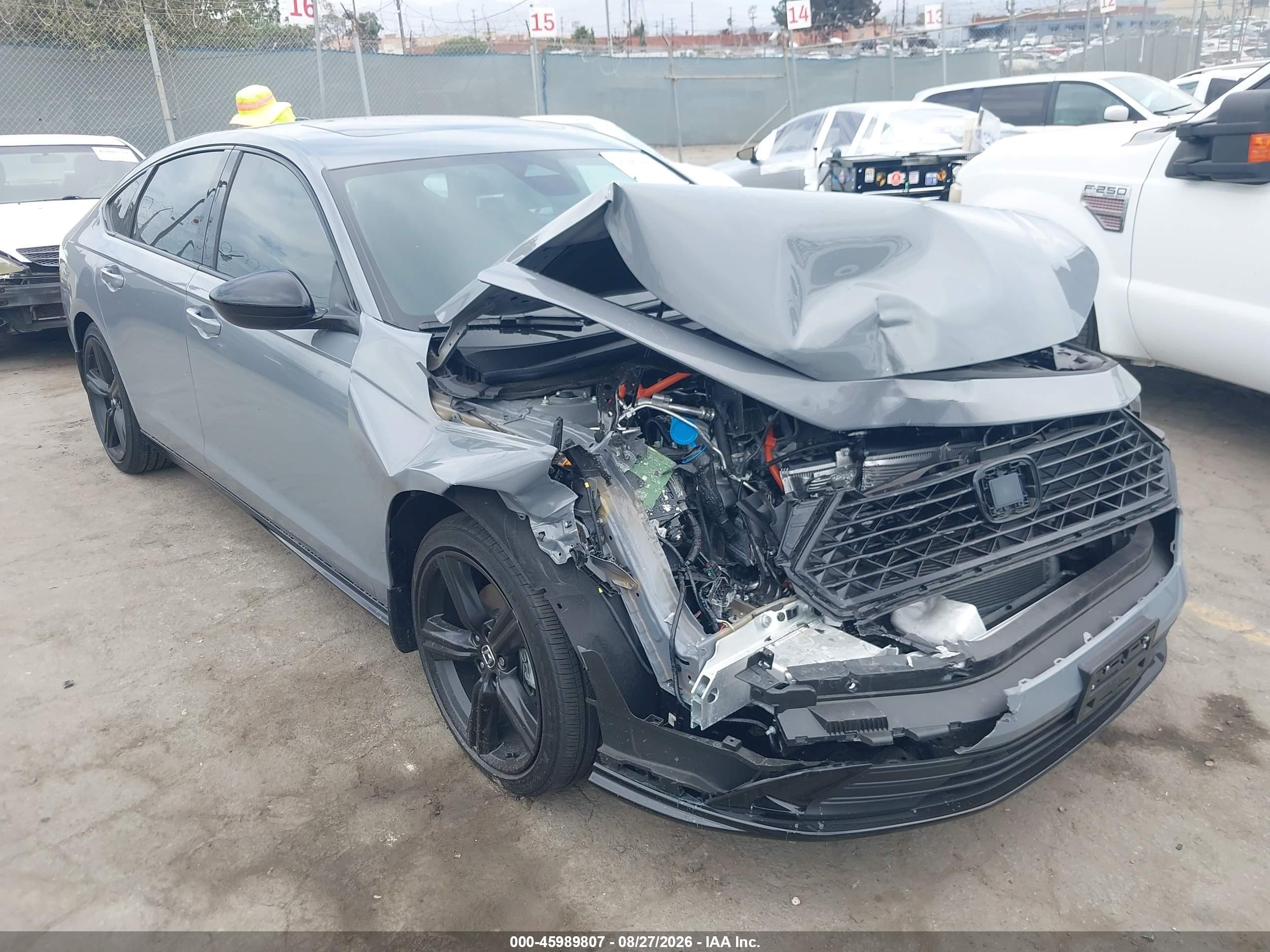 2026 Honda Accord VIN 1HGCY2F70TA007858 — IAAI salvage auction photo